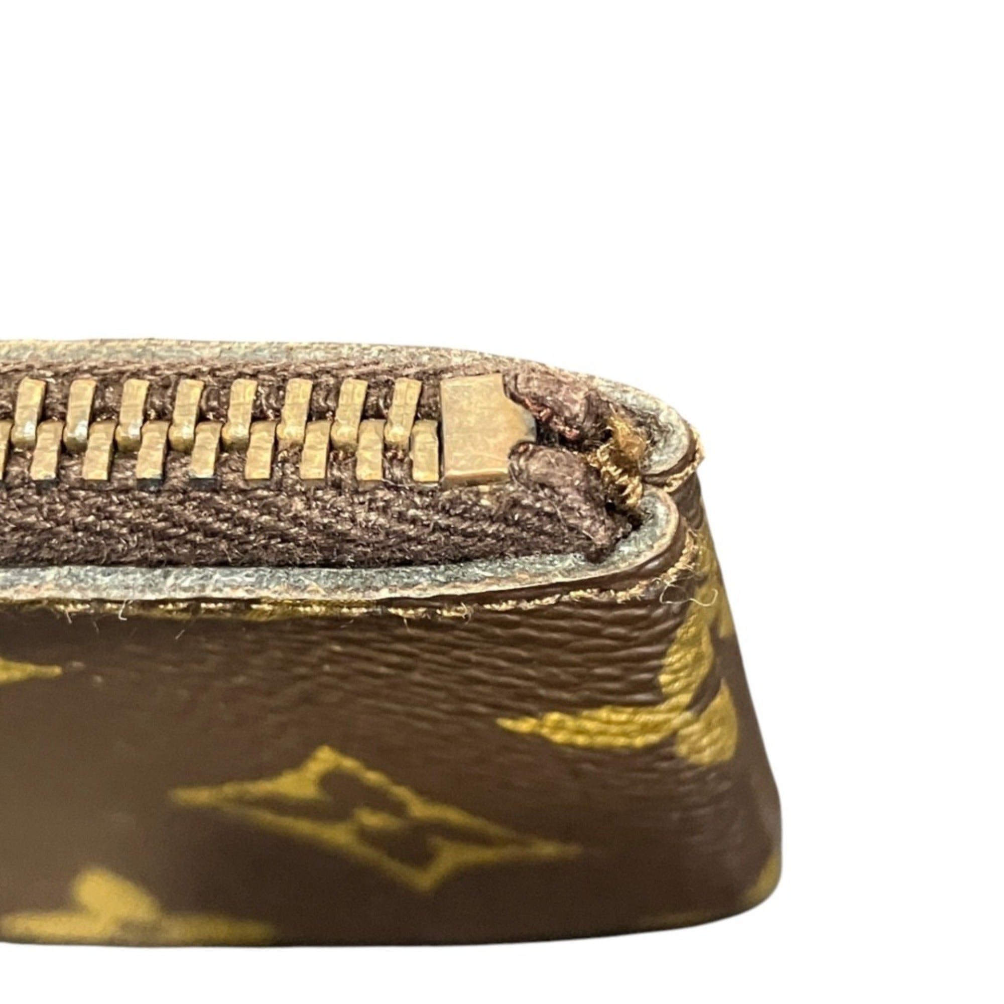Louis Vuitton Monogram Brown Galle Monogram Monogram Coin Purse/Coin Case (Pre-Owned)