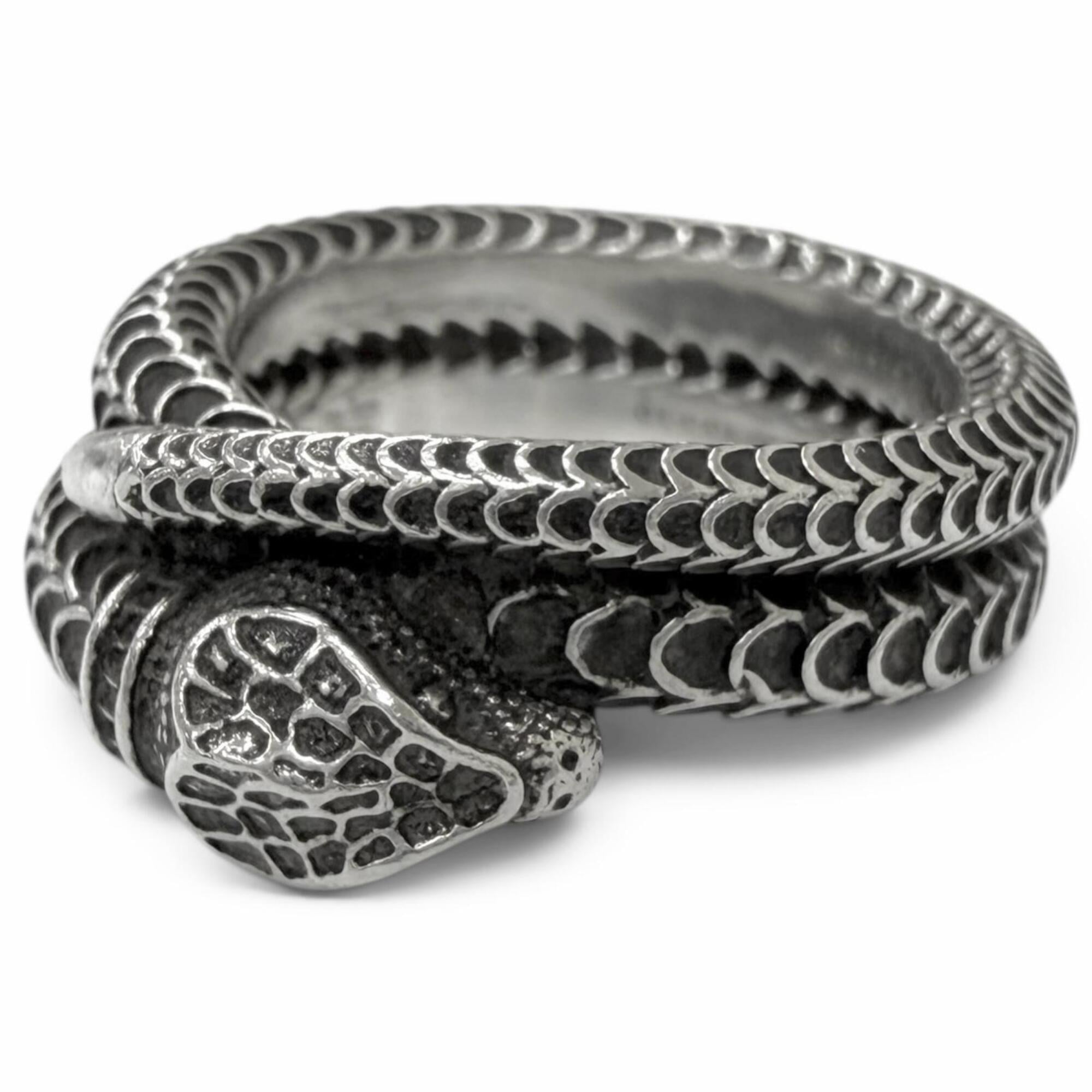 Gucci Silver Silver 925 Band Ring (Pre-Owned)