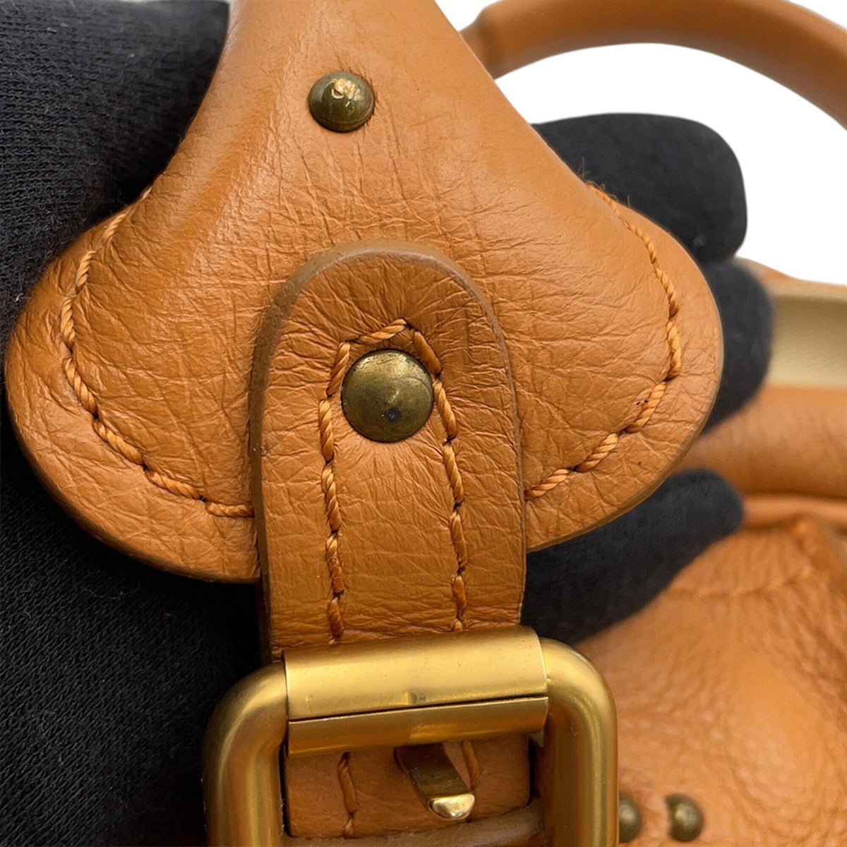 Chloé Paddington Light Brown Leather Handbag (Pre-Owned)