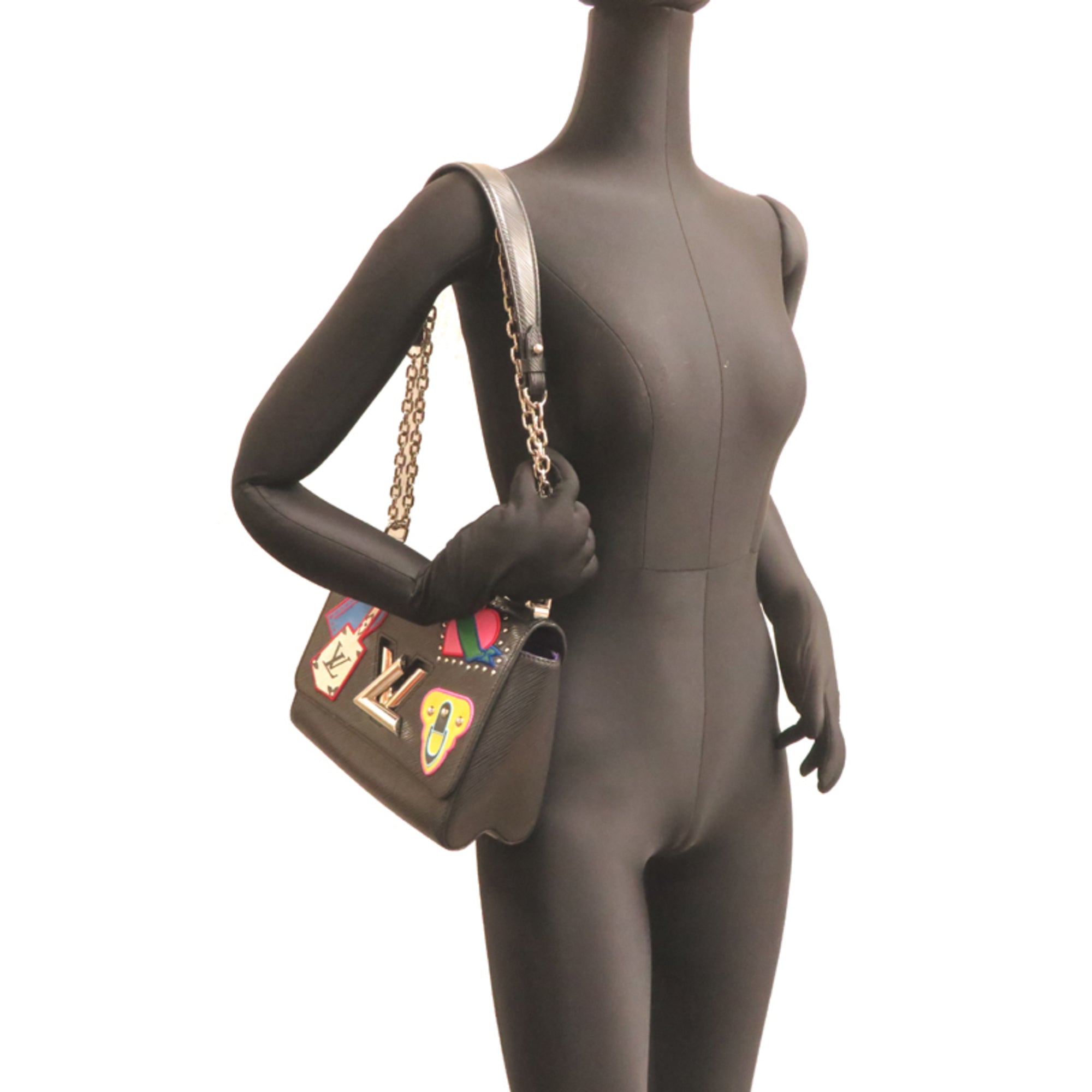 Louis Vuitton Black Epi Leather Shoulder Bag (Pre-Owned)