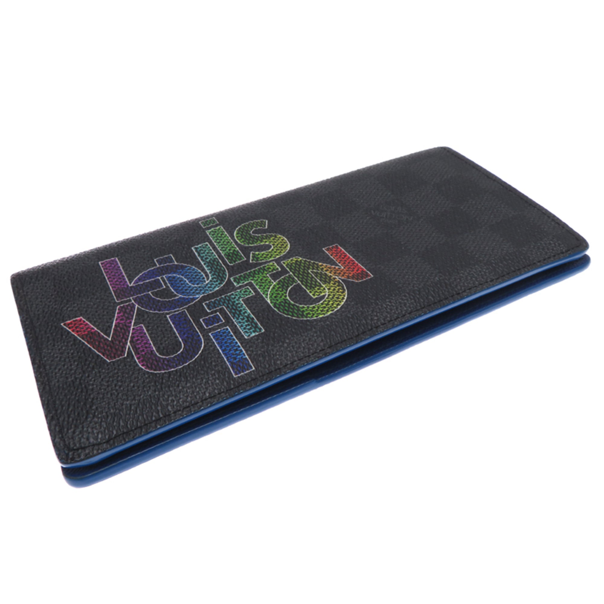 Louis Vuitton Damier Graphite Black Damier Graphite Long Wallet (Bi-Fold) (Pre-Owned)