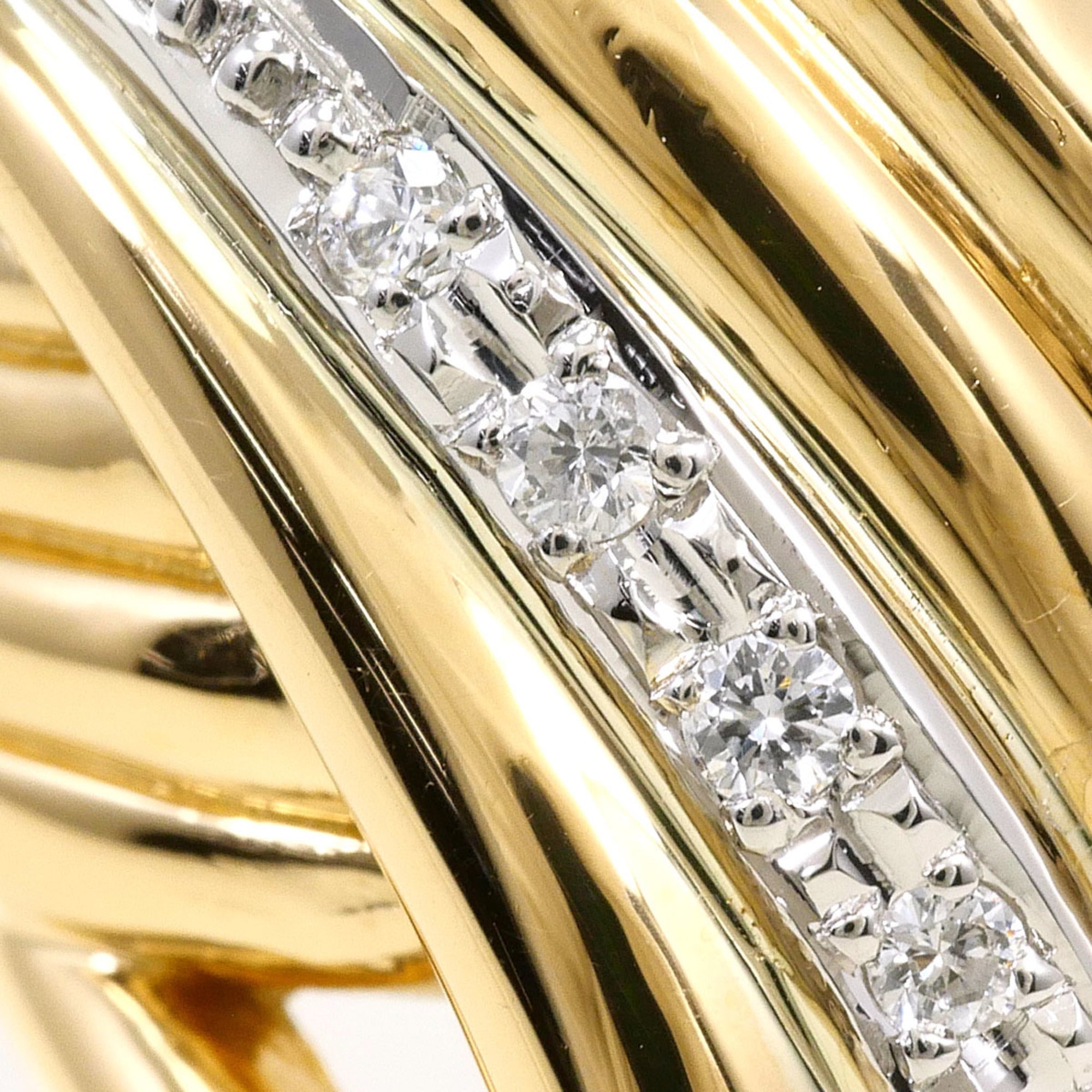 Unbranded Platinum Yellow Gold Yellow Gold (18K) Platinum 900 Band Ring (Pre-Owned)