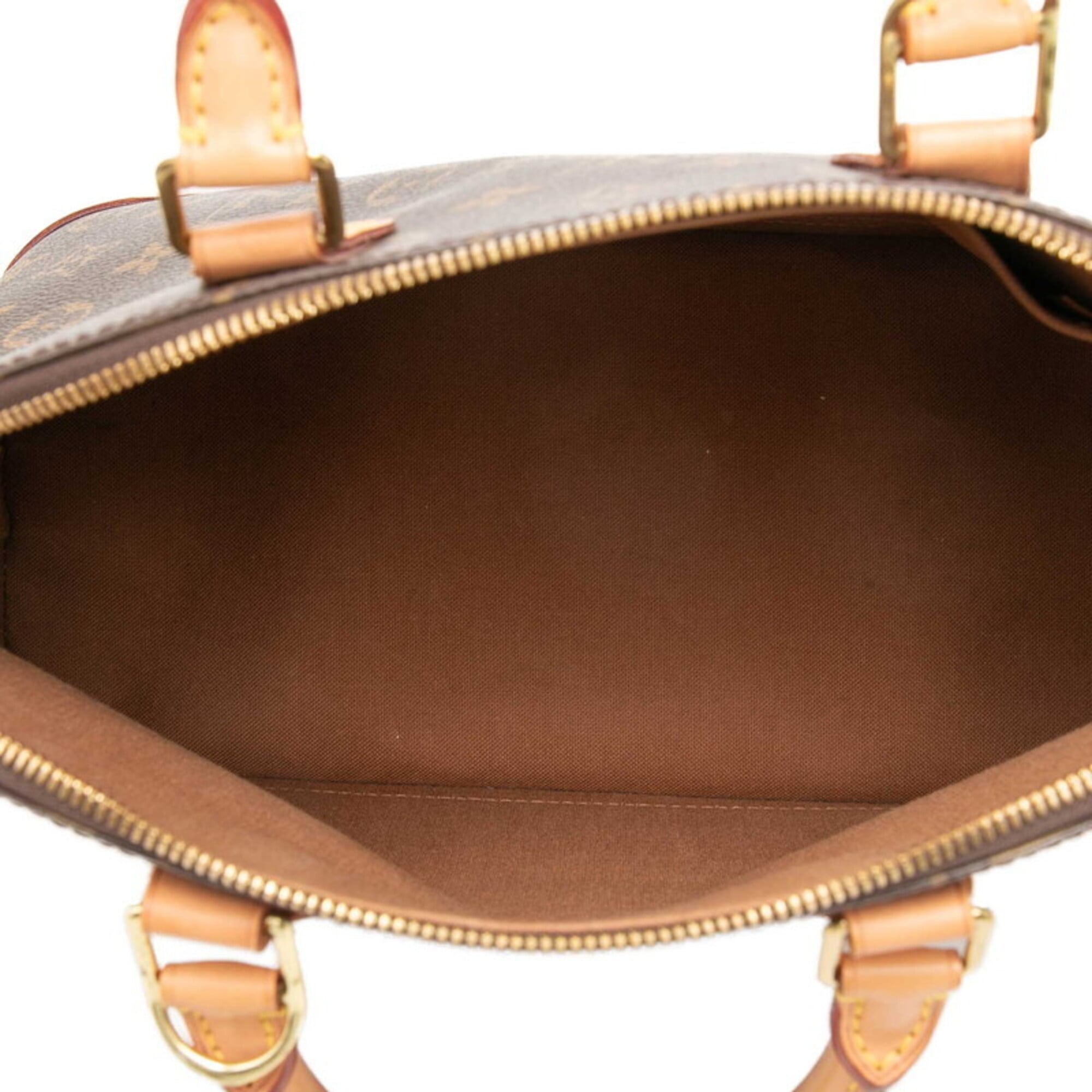 Louis Vuitton Brown Pvc Leather Handbag (Pre-Owned)