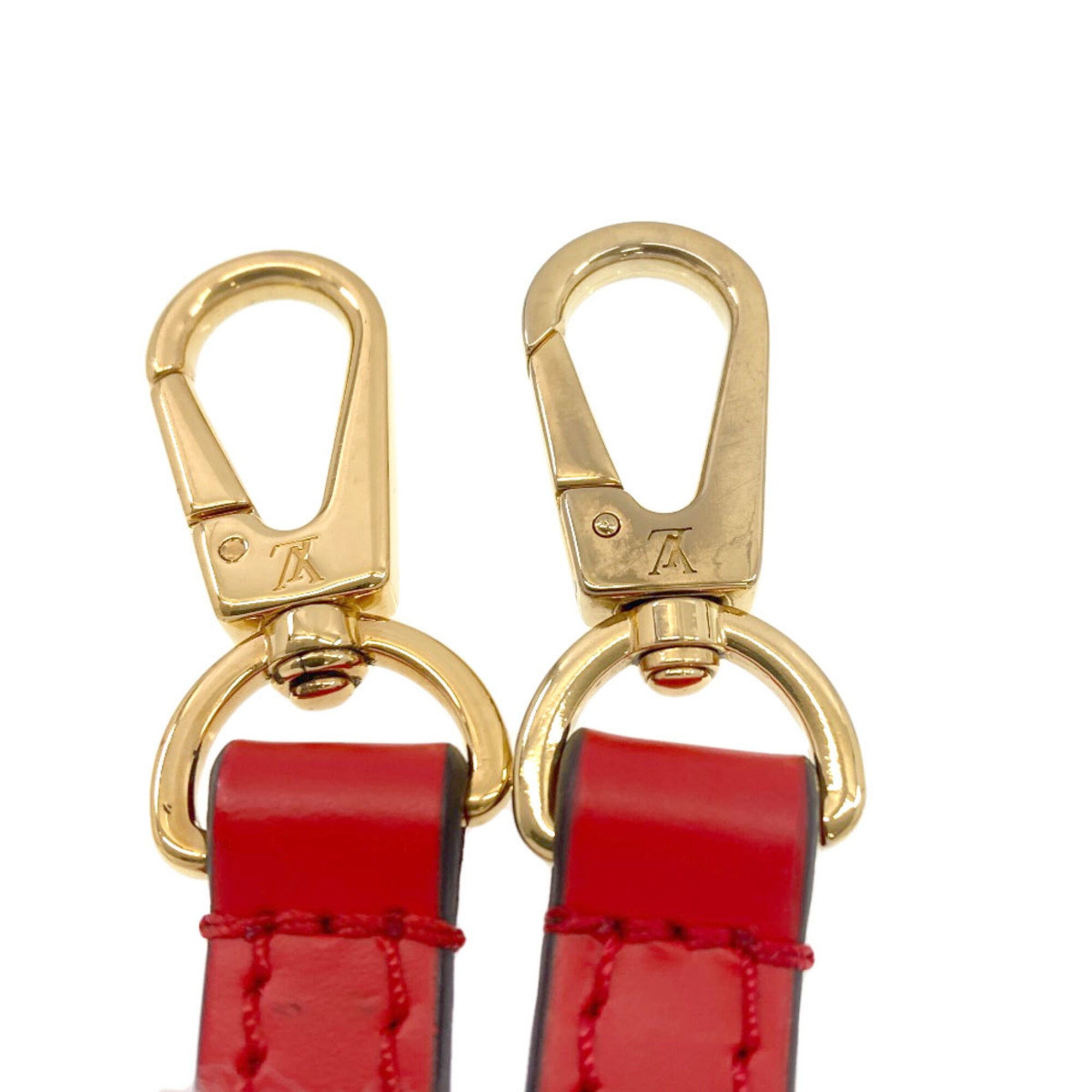 Louis Vuitton Red Color Epi Leather Handbag (Pre-Owned)