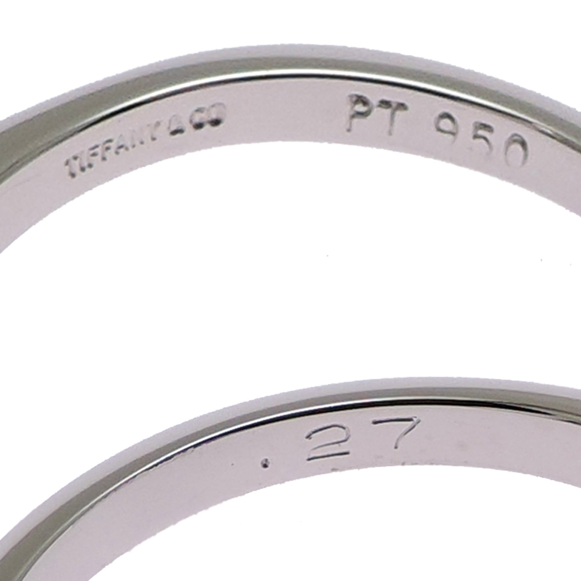 Tiffany Platinum 950 Band Ring (Pre-Owned)