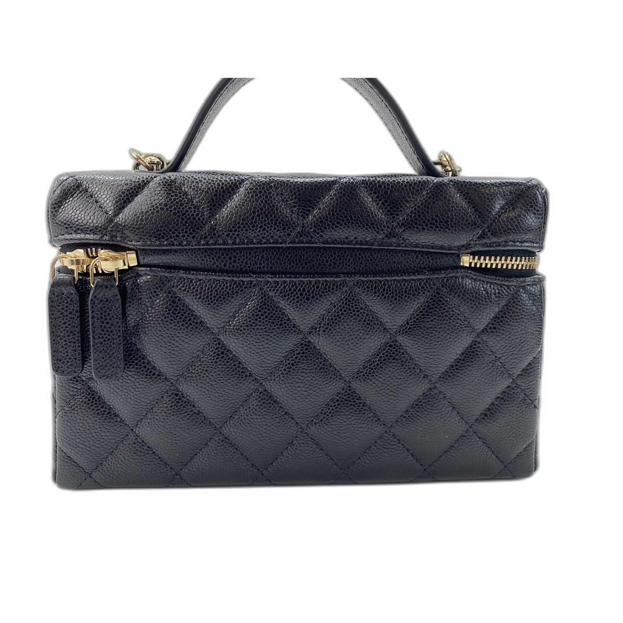 Chanel Matelasse Black Shoulder Bag (Pre-Owned)
