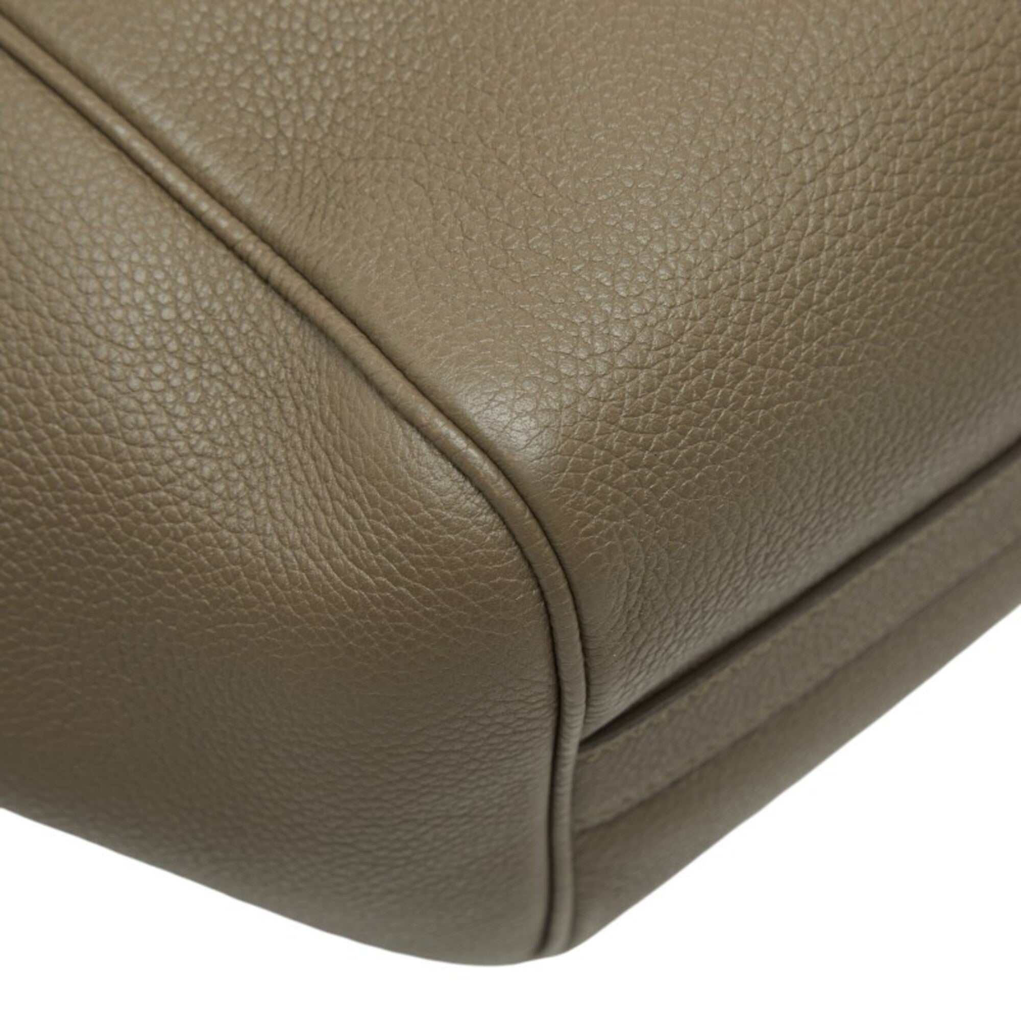 Celine Beige Leather Handbag Shoulder Bag (Pre-Owned)