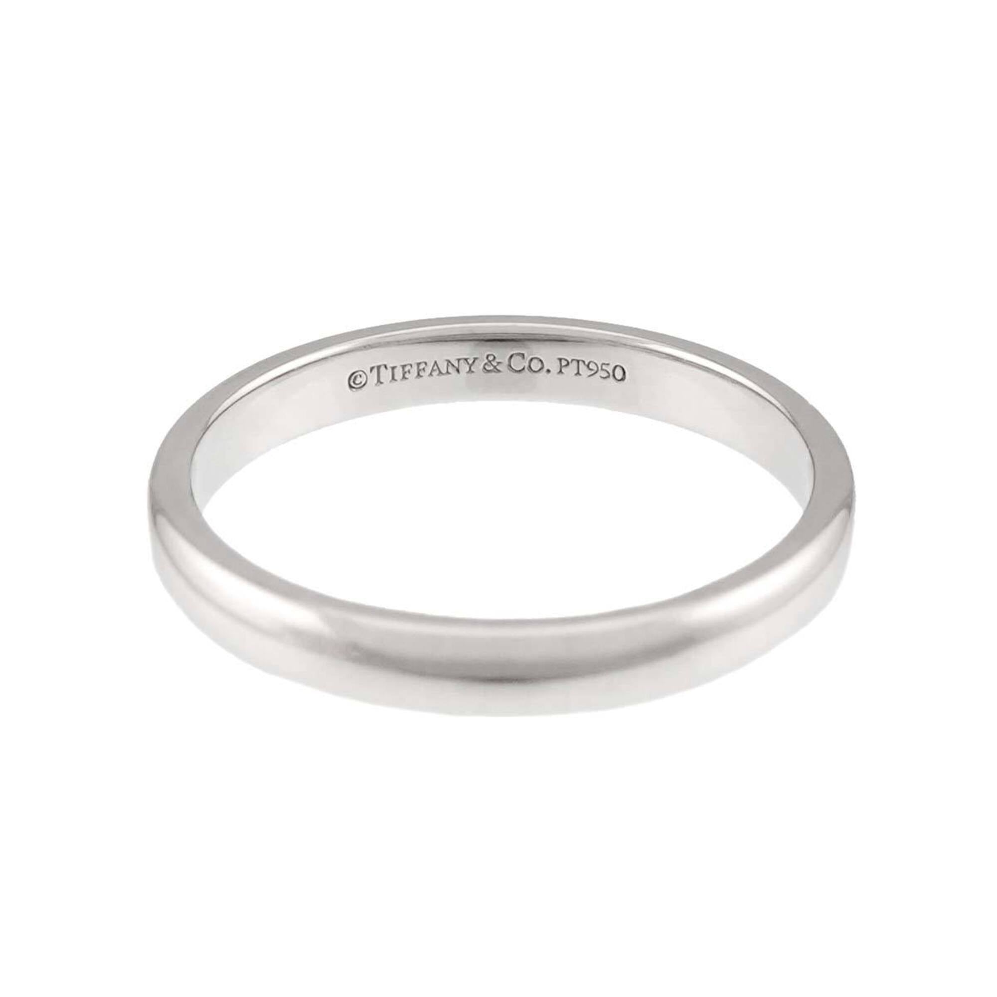 Tiffany Platinum 950 Band Ring (Pre-Owned)