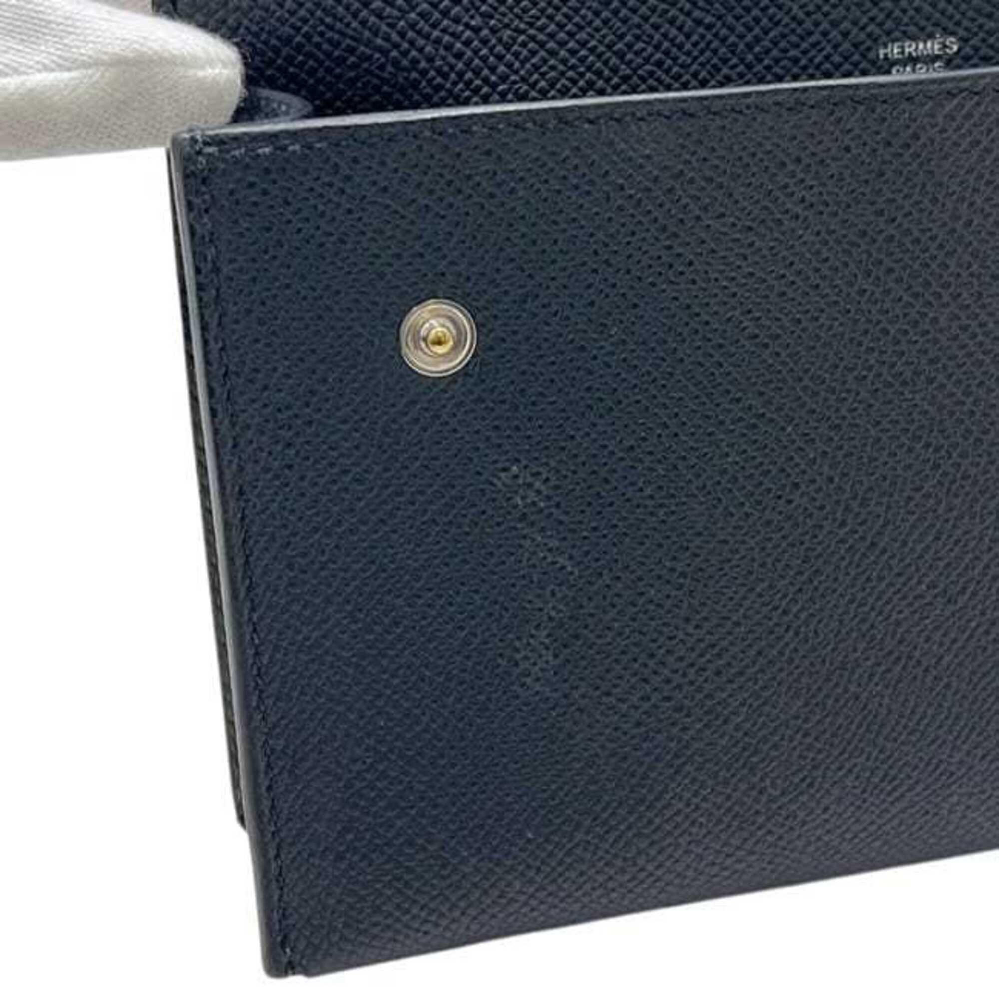 Hermes Black Leather Shoulder Bag (Pre-Owned)