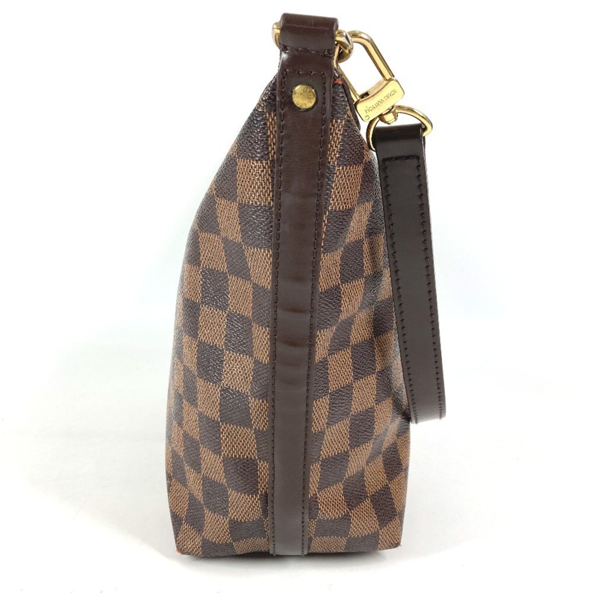 Louis Vuitton Brown Ebene Damier Canvas Handbag Shoulder Bag (Pre-Owned)