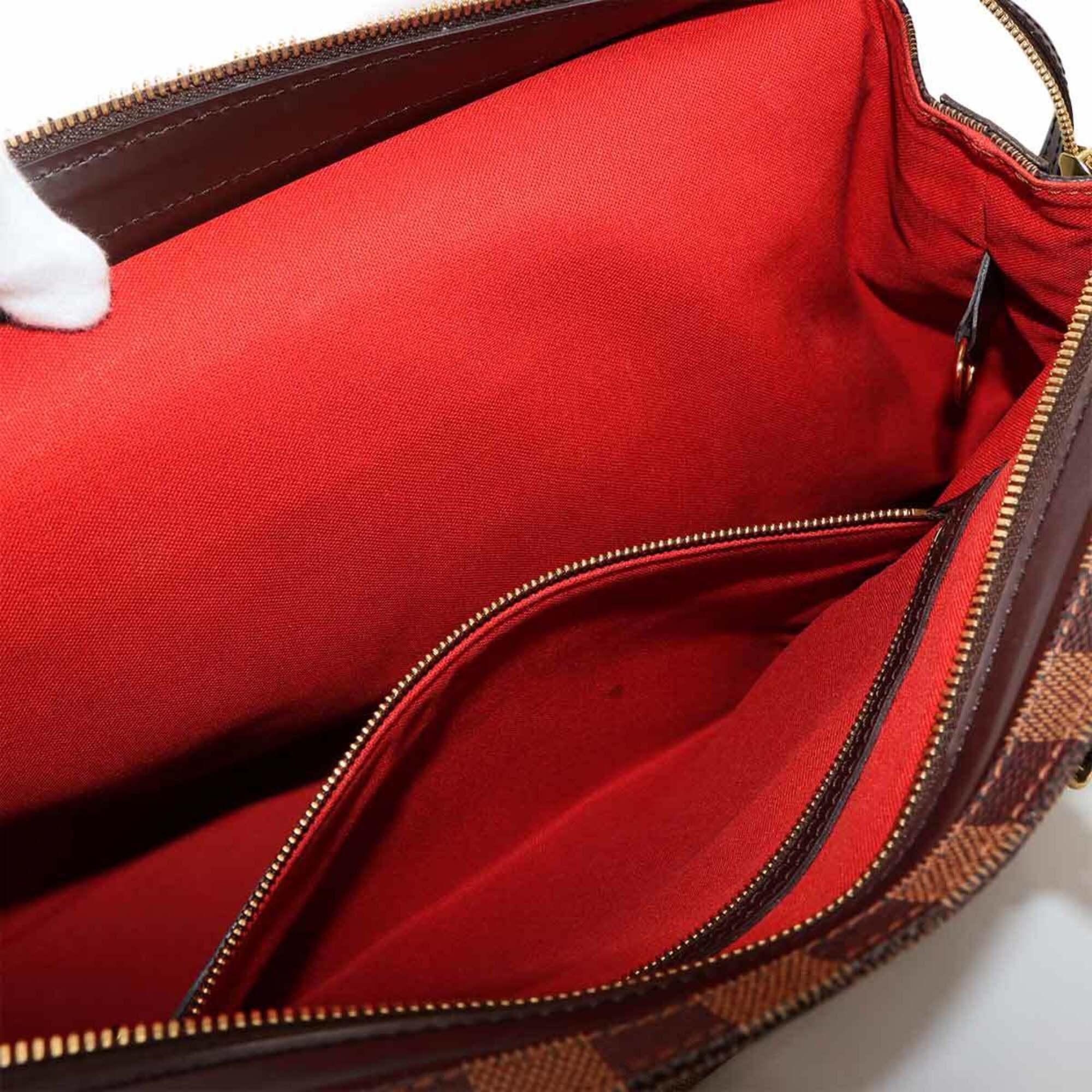 Louis Vuitton Damier Ebene Damier Canvas Handbag Tote Bag (Pre-Owned)