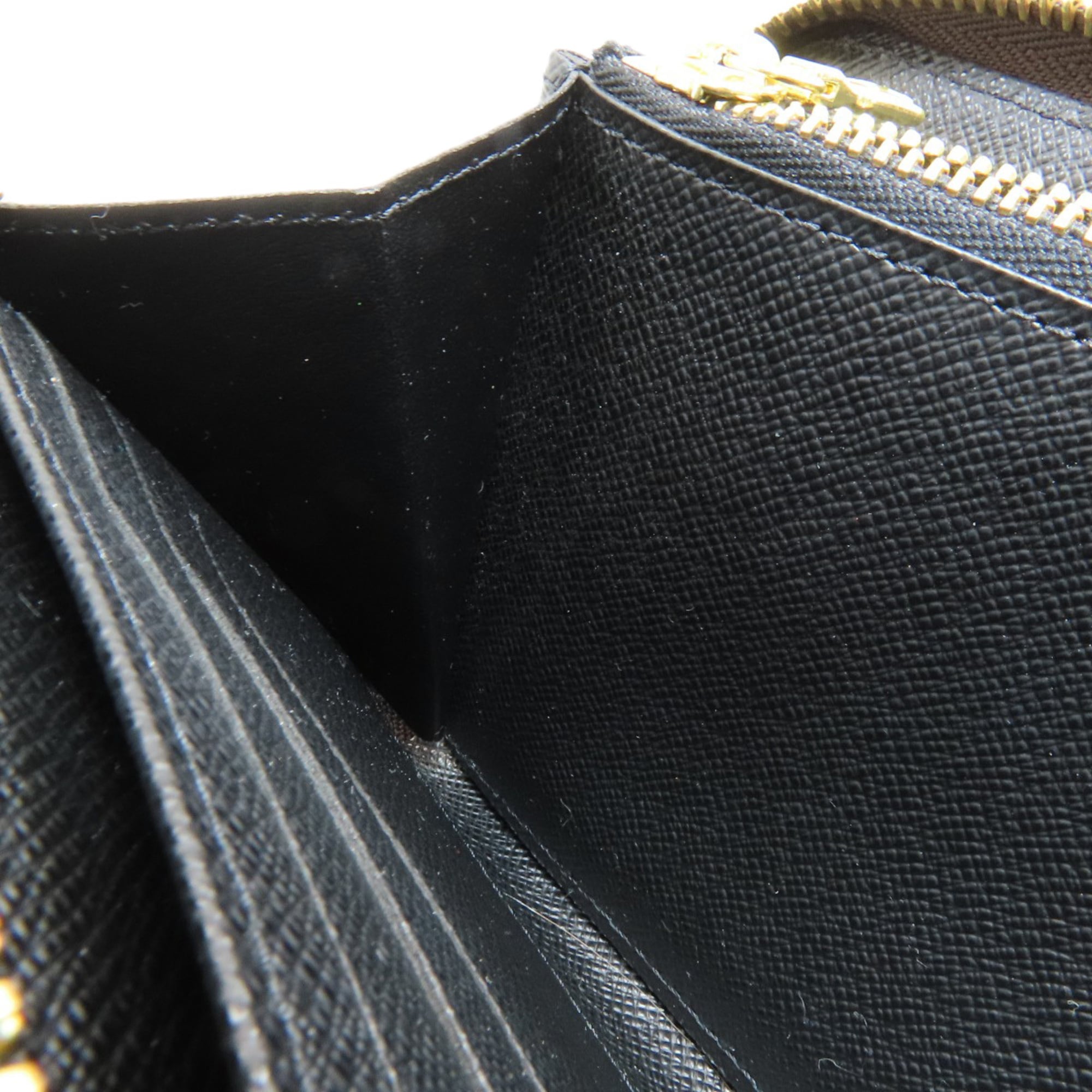 Louis Vuitton Black Monogram Reverse Monogram Reverse Long Wallet (Bi-Fold) (Pre-Owned)