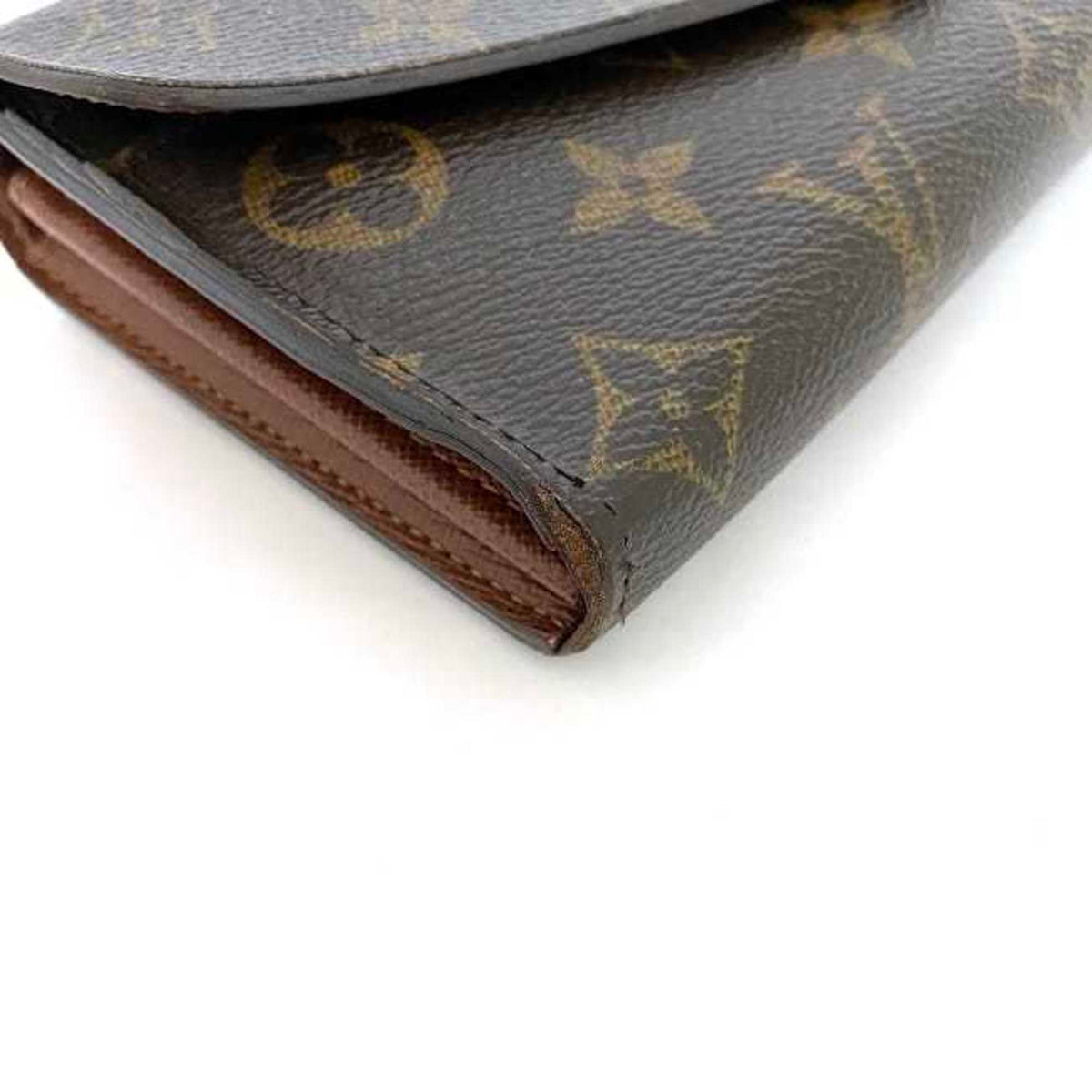 Louis Vuitton Monogram Brown Galle Monogram Monogram Long Wallet (Bi-Fold) (Pre-Owned)