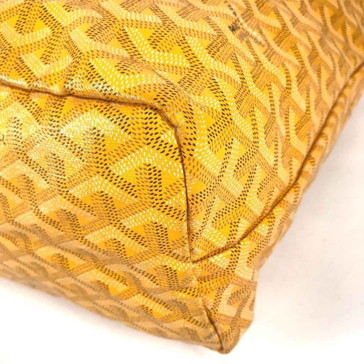 Goyard Yellow Pvc Leather Tote Bag (Pre-Owned)