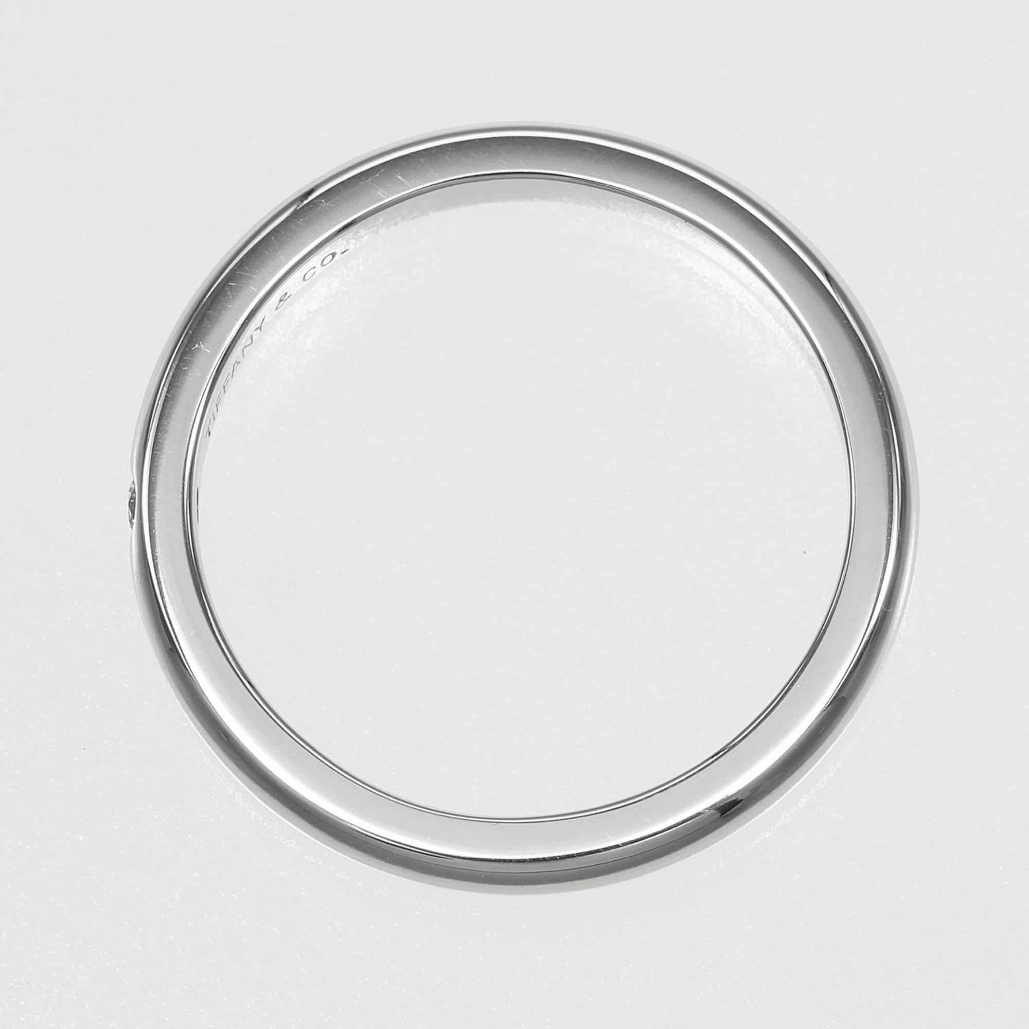 Tiffany Platinum 950 Band Ring (Pre-Owned)