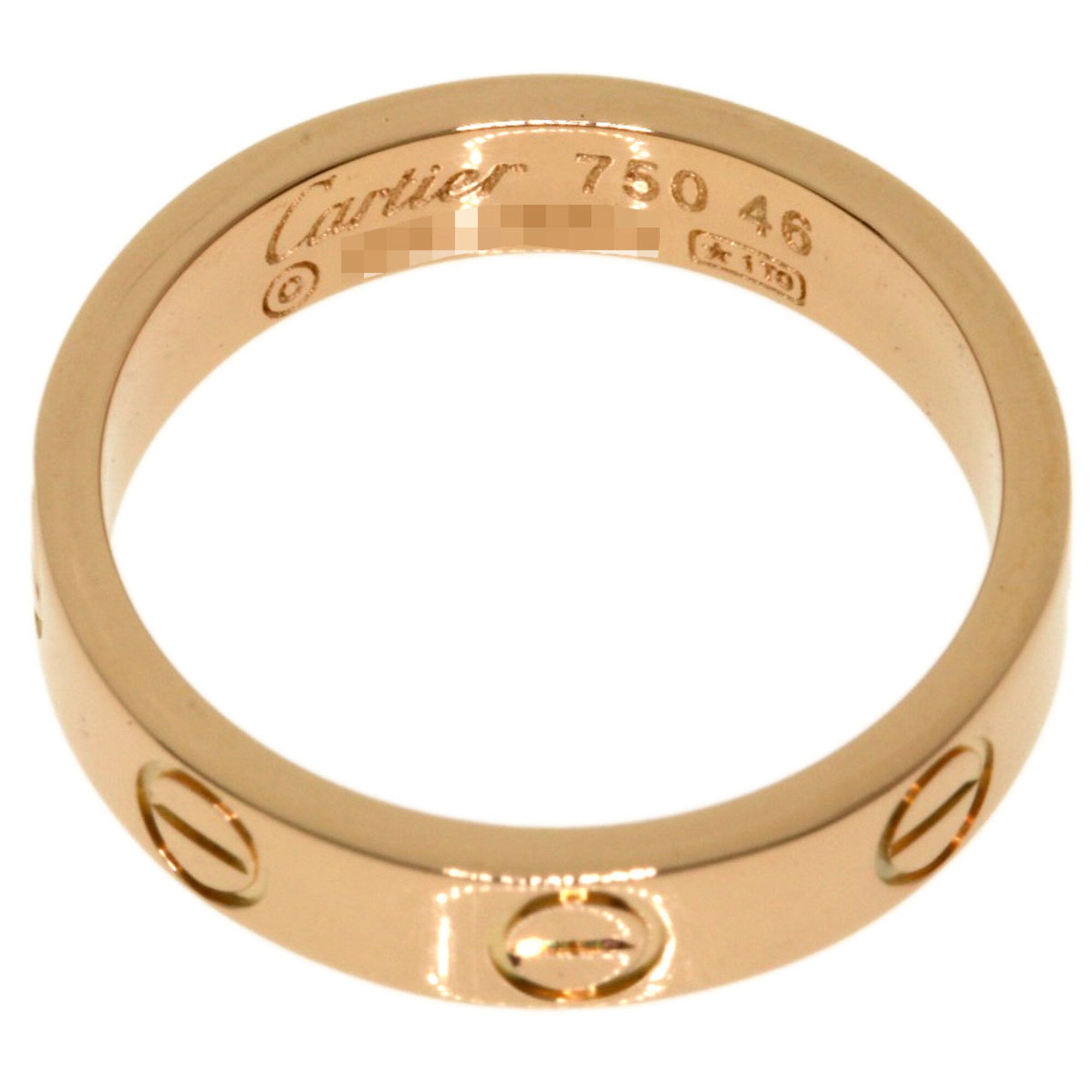 Cartier Pink Gold (18K) Band Ring (Pre-Owned)