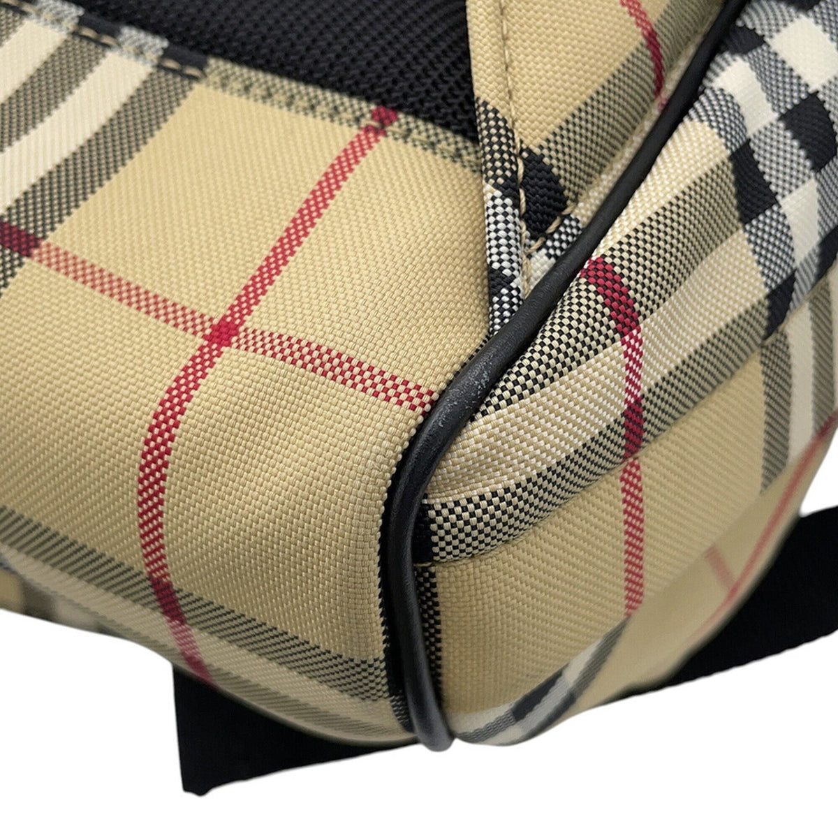 Burberry Beige Canvas Backpack (Pre-Owned)