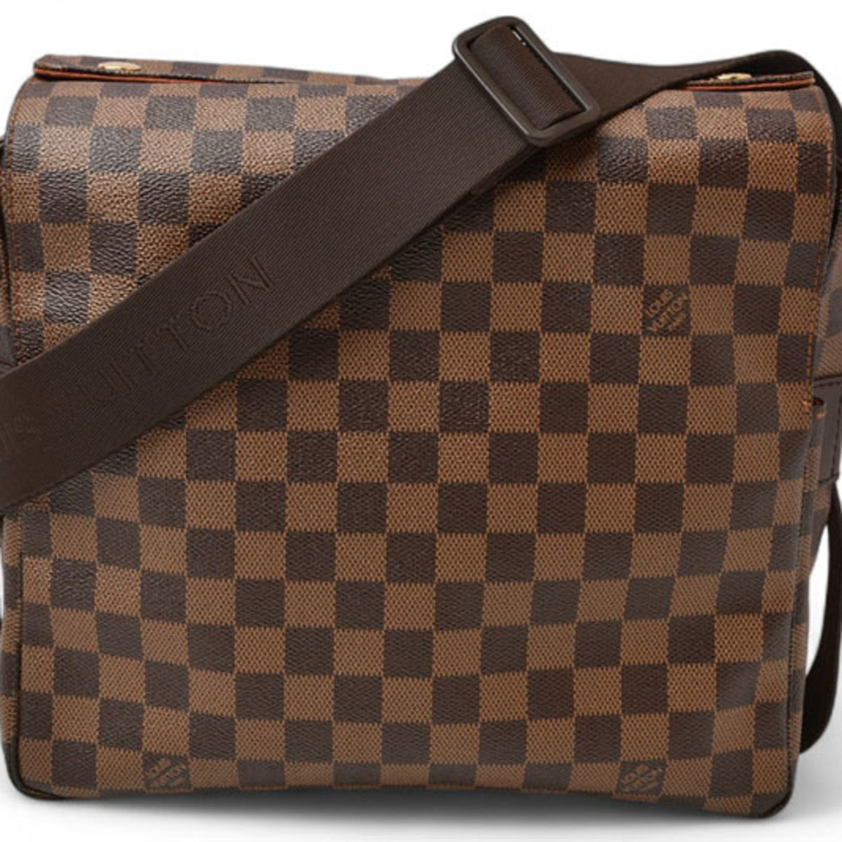Louis Vuitton Damier Brown Damier Canvas Coated Canvas Shoulder Bag (Pre-Owned)