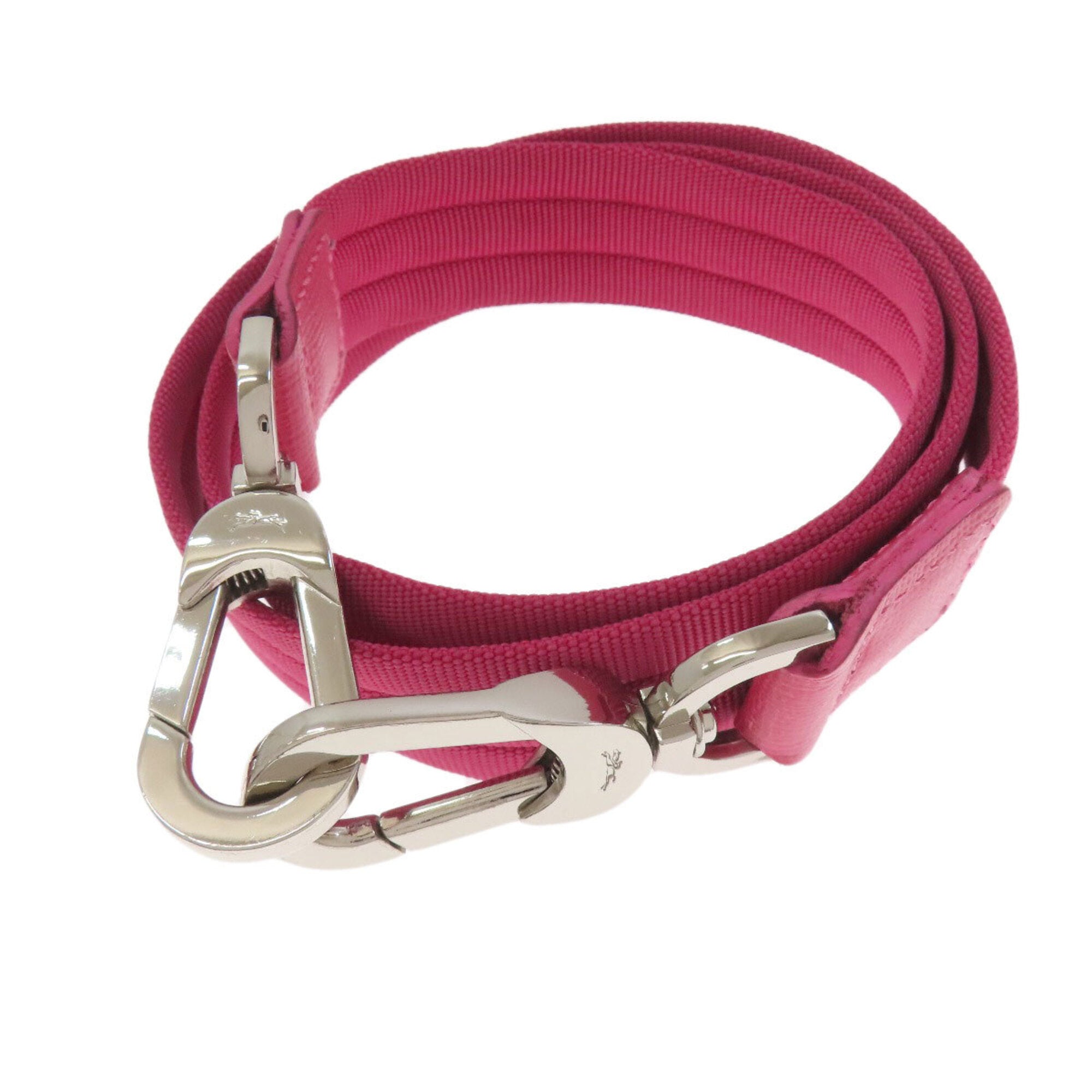 Longchamp Pink Nylon Handbag (Pre-Owned)