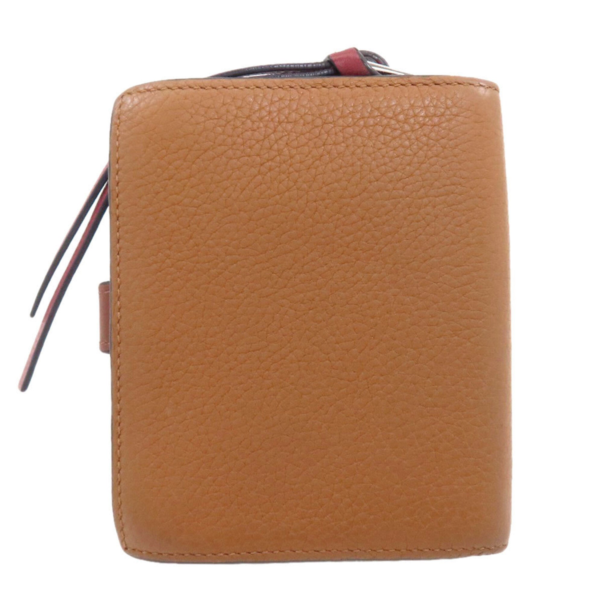 Loewe Brown Leather Wallet (Bi-Fold) (Pre-Owned)