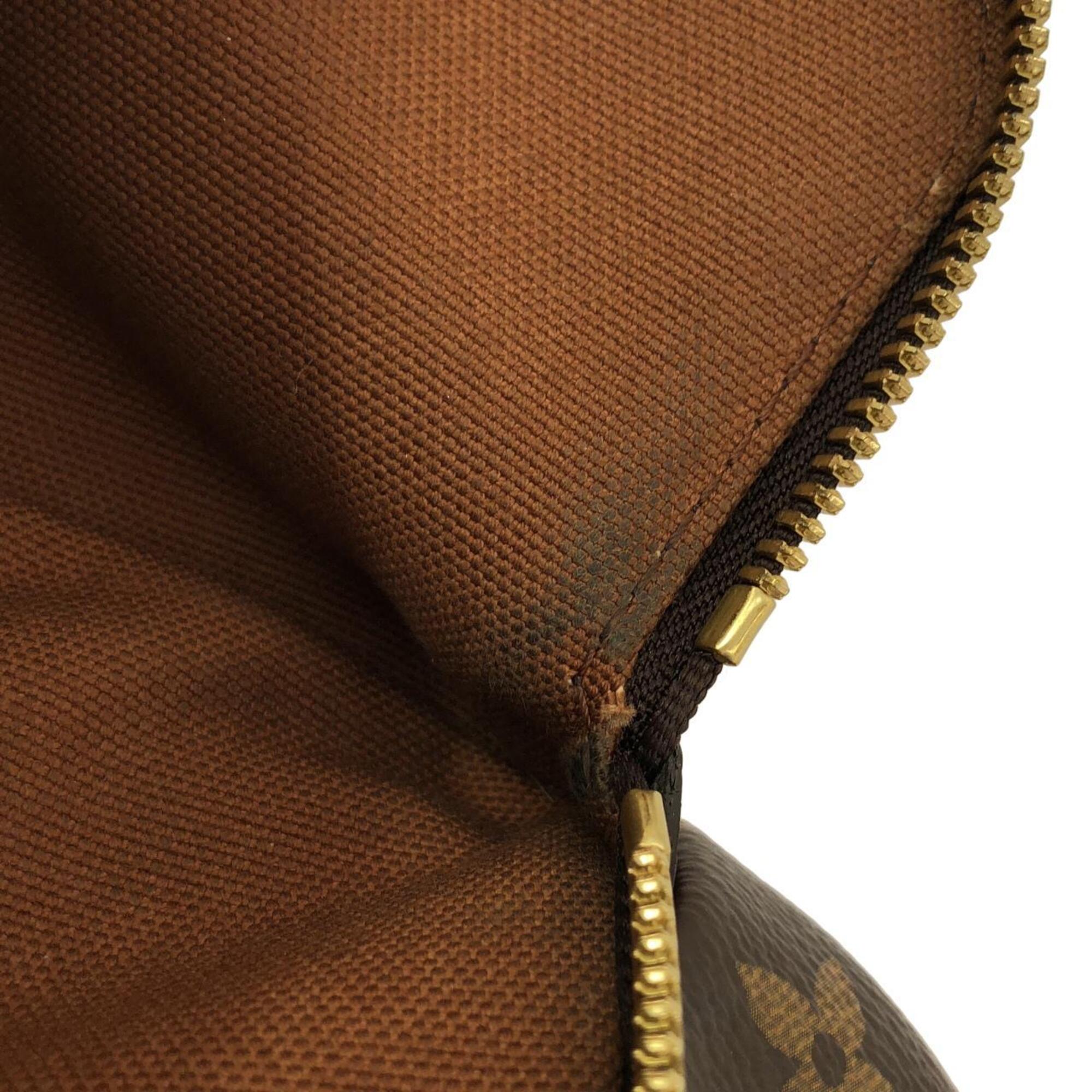 Louis Vuitton Brown Coated Canvas Shoulder Bag (Pre-Owned)