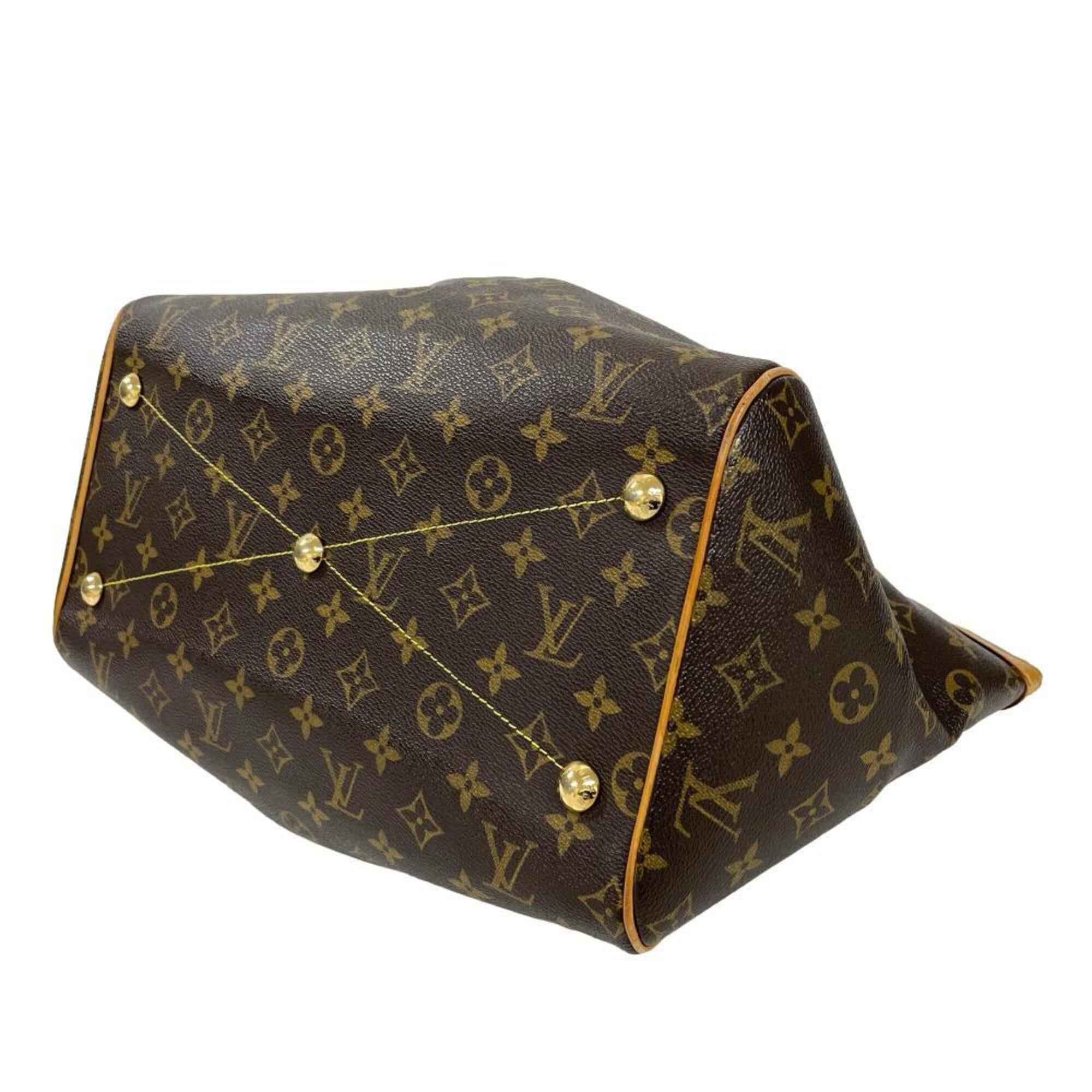 Louis Vuitton Brown Monogram Canvas Tote Bag (Pre-Owned)