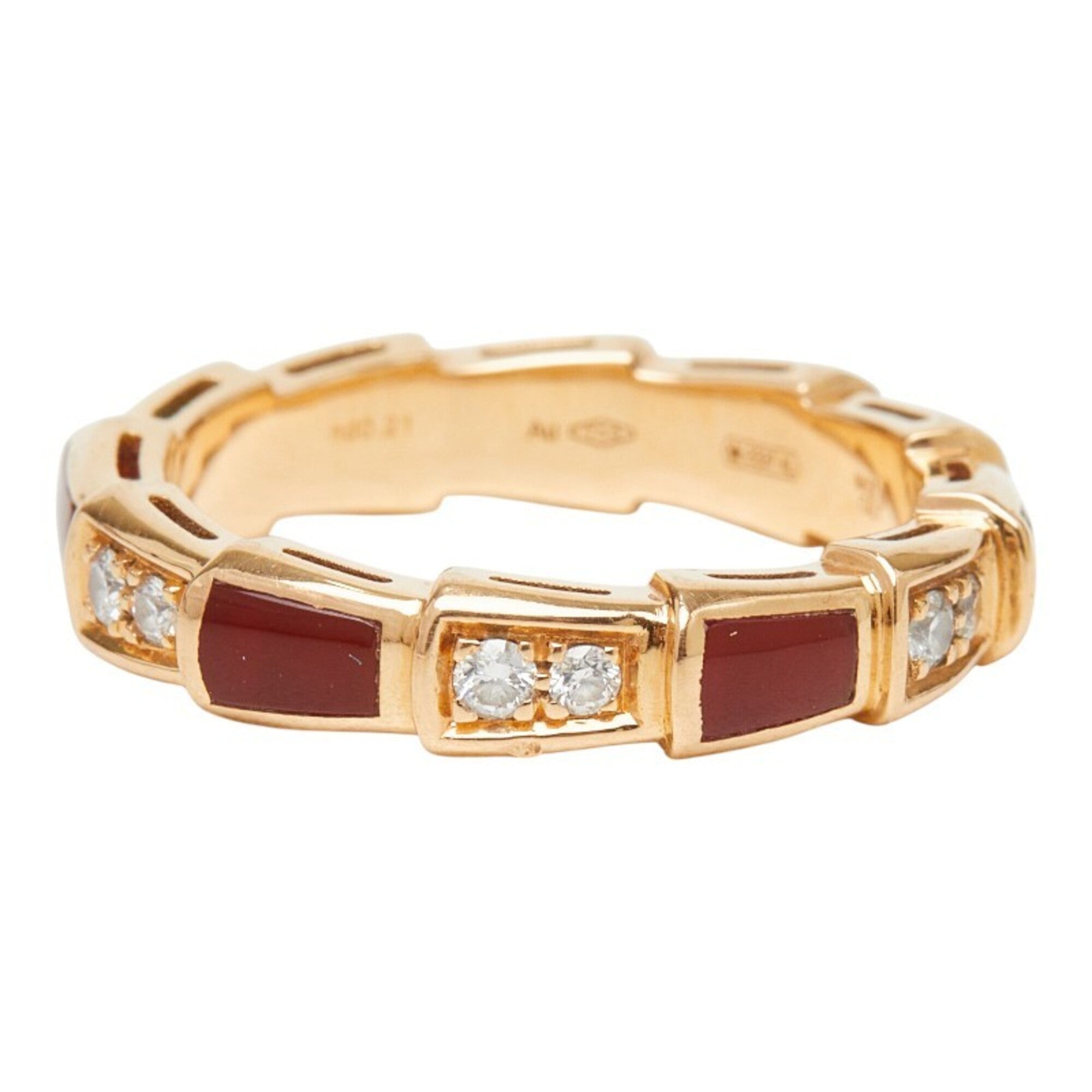 Bvlgari Pink Gold (18K) Band Ring (Pre-Owned)