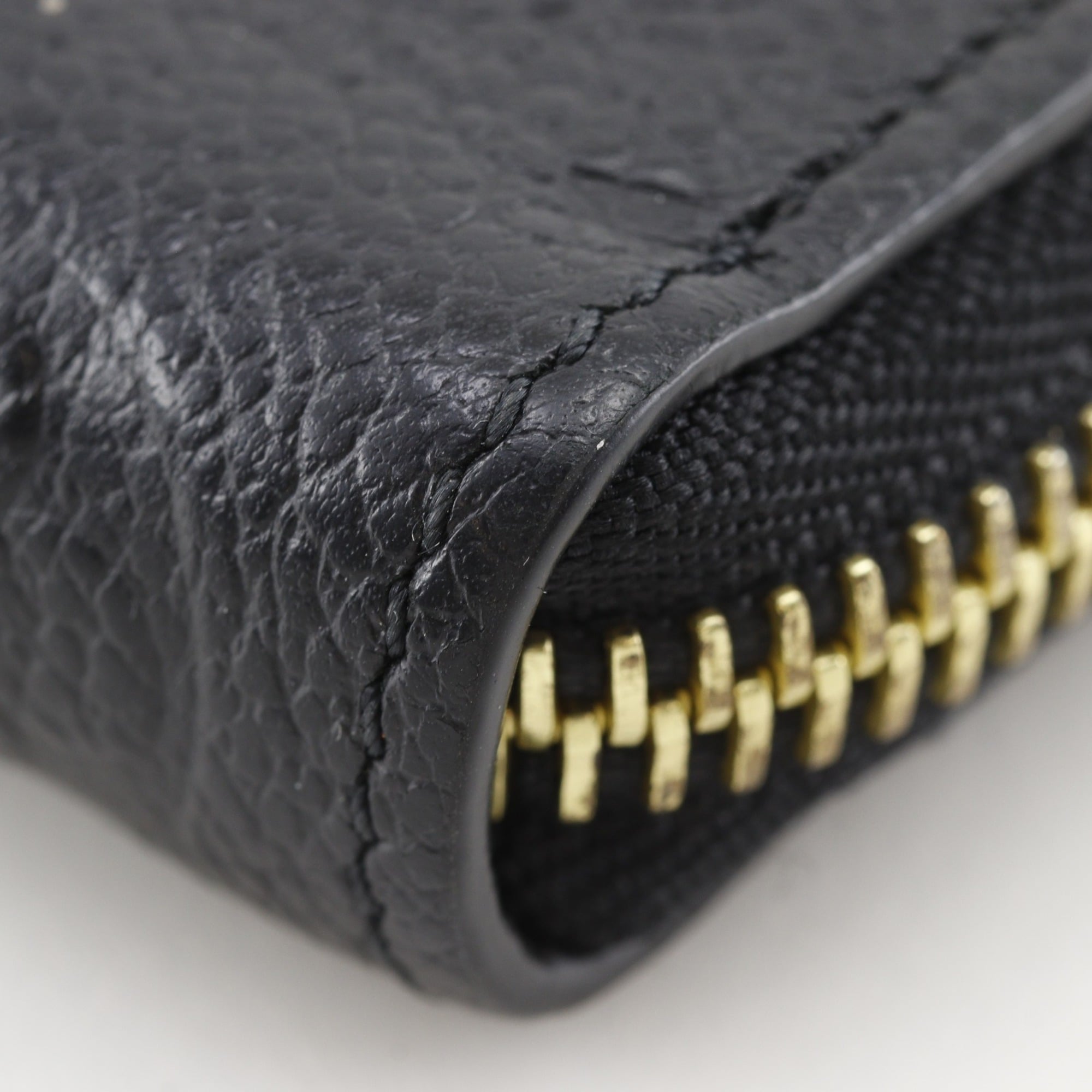 Louis Vuitton Monogram Empreinte Black Noir Monogram Empreinte Long Wallet (Bi-Fold) (Pre-Owned)