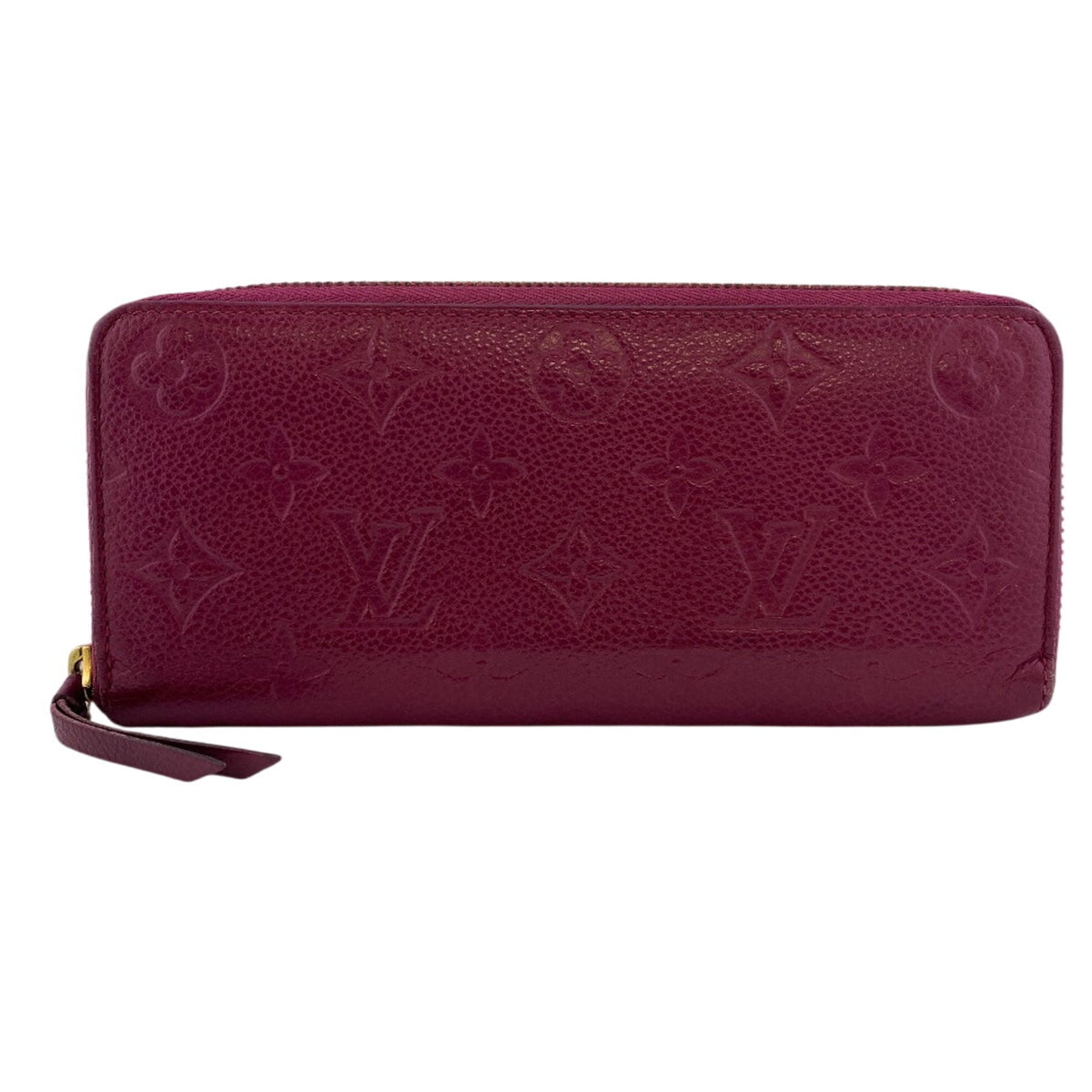 Louis Vuitton Purple Monogram Empreinte Long Wallet (Bi-Fold) (Pre-Owned)