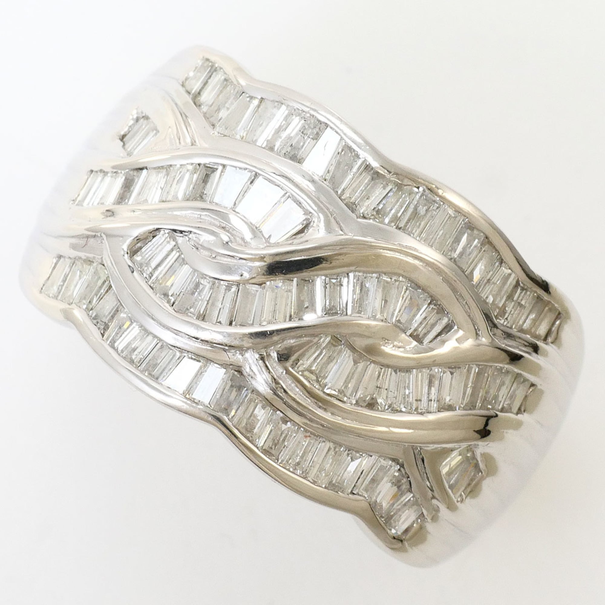 Unbranded Platinum Platinum 900 Band Ring (Pre-Owned)