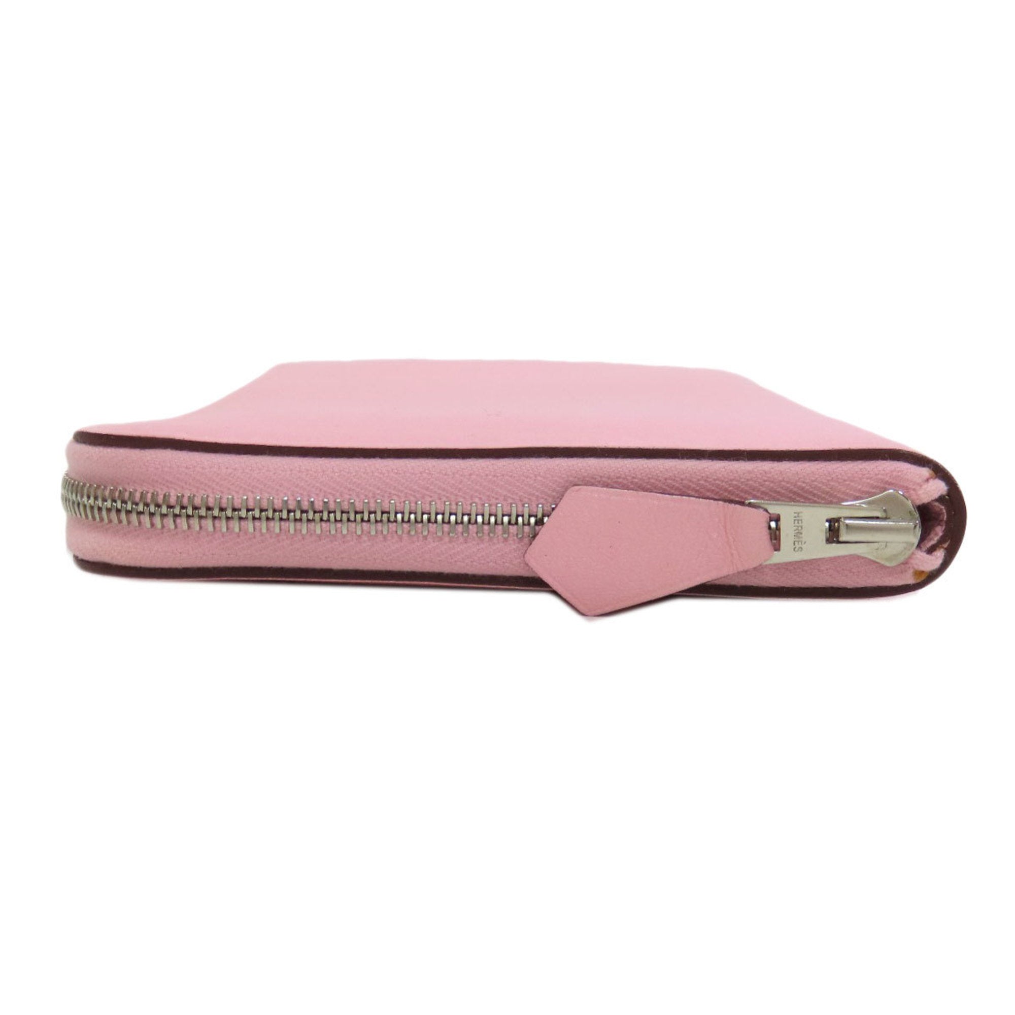 Hermes Pink Swift Leather Long Wallet (Bi-Fold) (Pre-Owned)