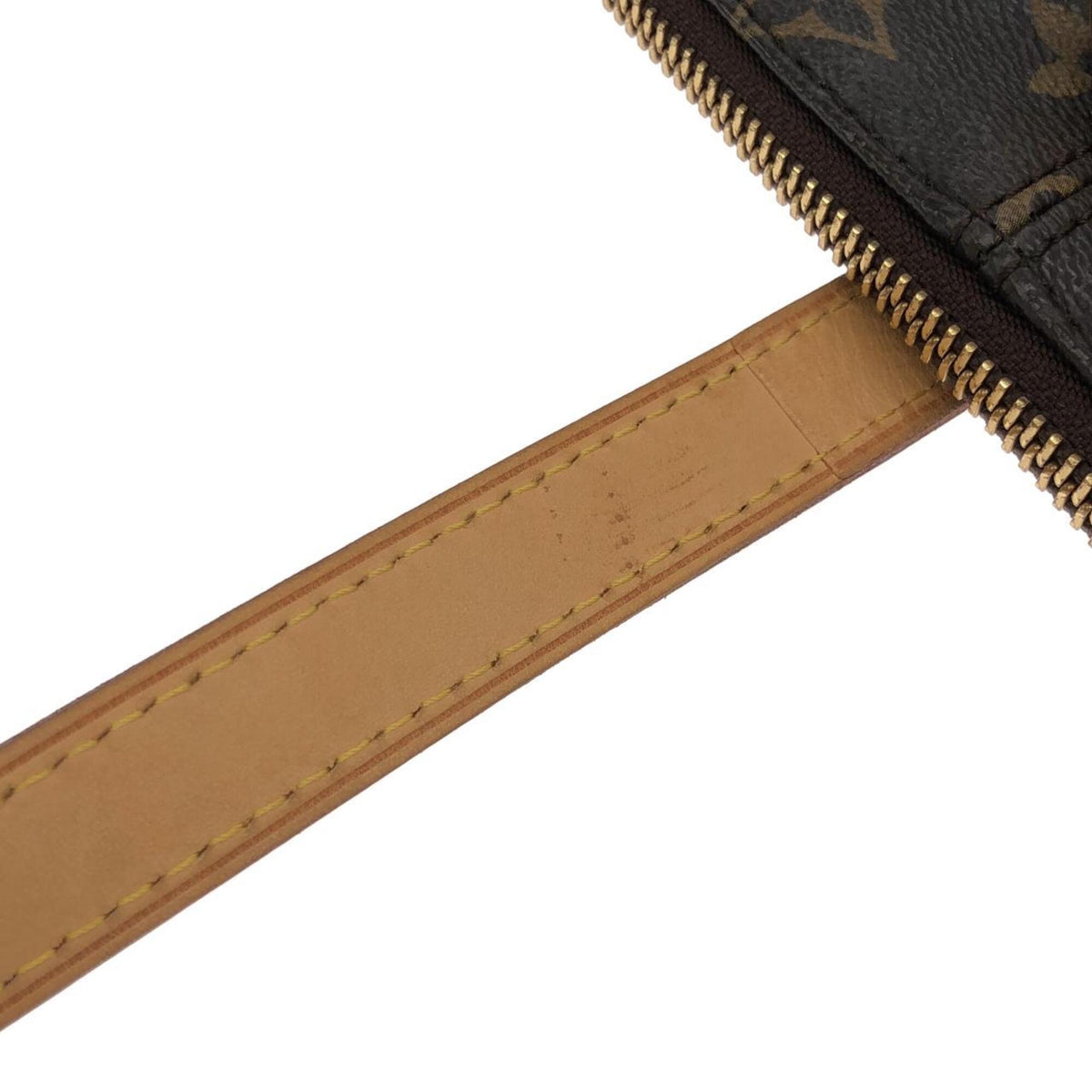 Louis Vuitton Marron Coated Canvas Handbag (Pre-Owned)
