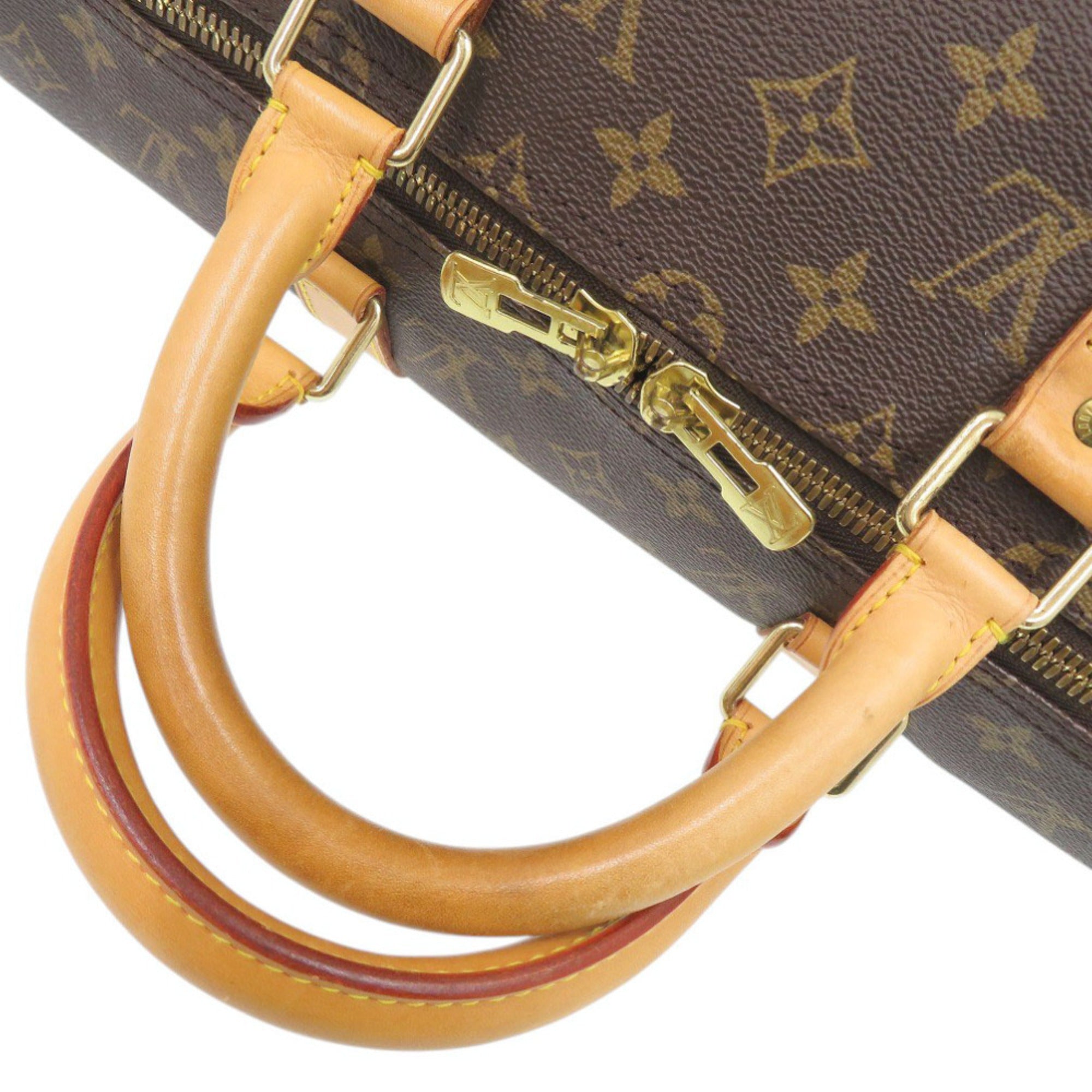 Louis Vuitton Monogram Brown Monogram Canvas Boston Bag (Pre-Owned)