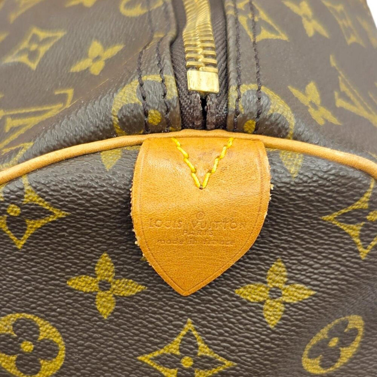 Louis Vuitton Monogram Brown Monogram Boston Bag Handbag (Pre-Owned)