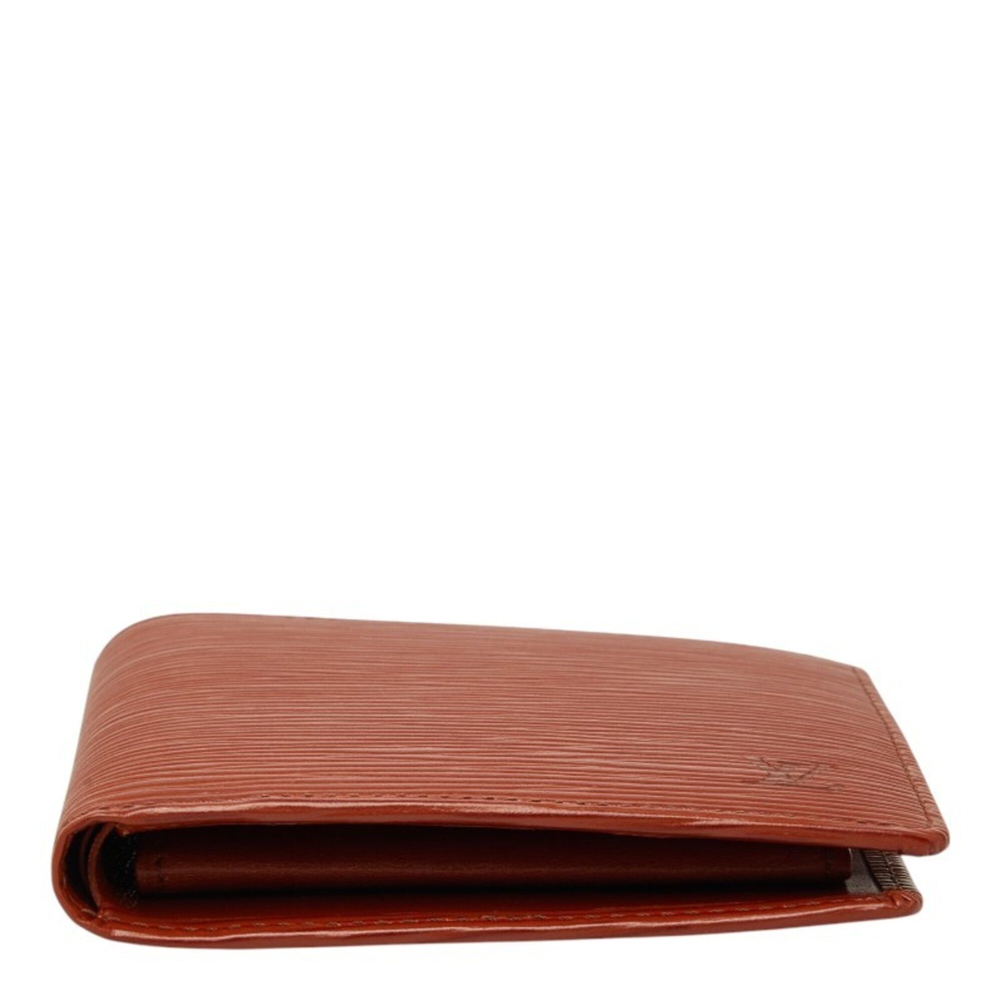 Louis Vuitton Epi Kenyan Brown Leather Wallet (Bi-Fold) (Pre-Owned)
