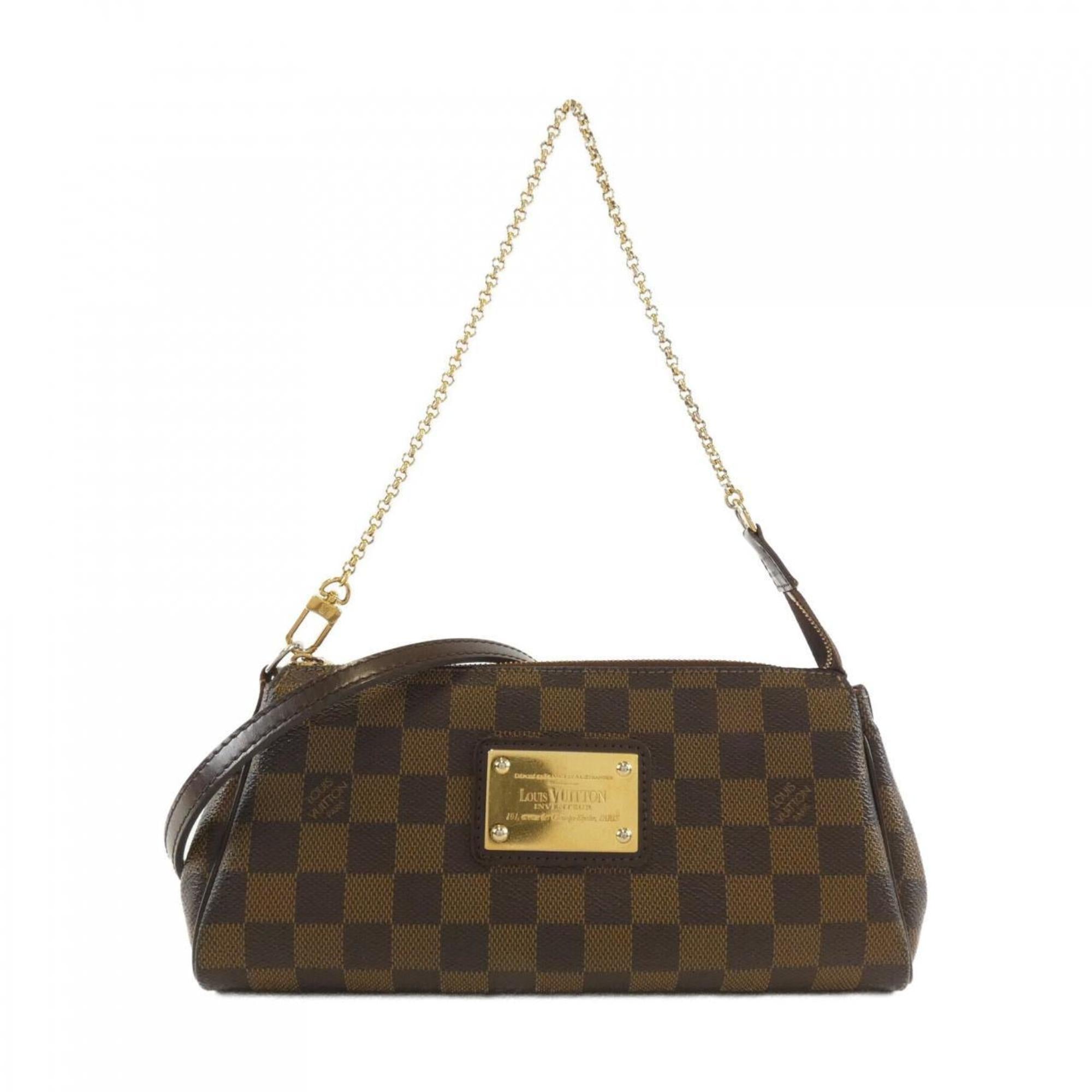 Louis Vuitton Ebene Coated Canvas Shoulder Bag (Pre-Owned)