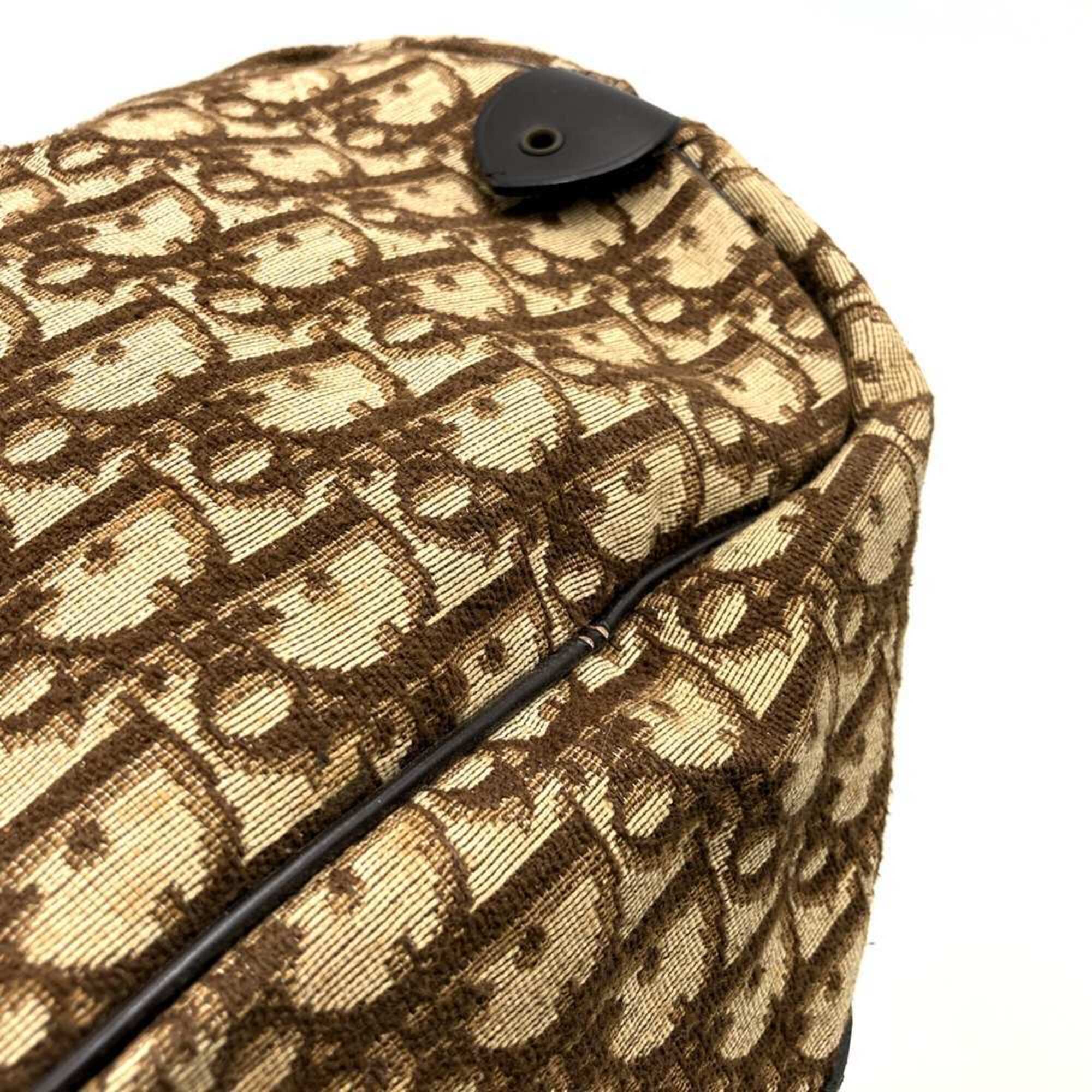 Christian Dior Brown Trotter Boston Bag (Pre-Owned)
