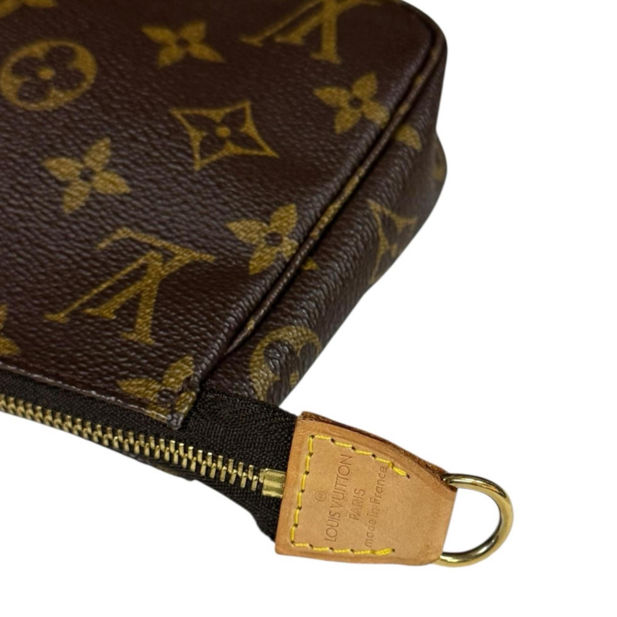 Louis Vuitton Brown Monogram Canvas Handbag (Pre-Owned)