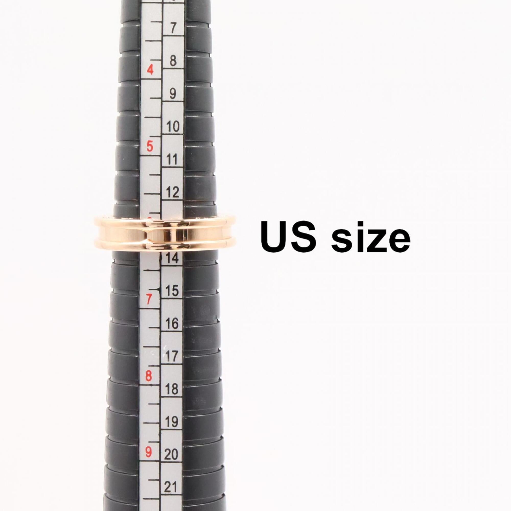 Bvlgari Gold Pink Gold (18K) Band Ring (Pre-Owned)