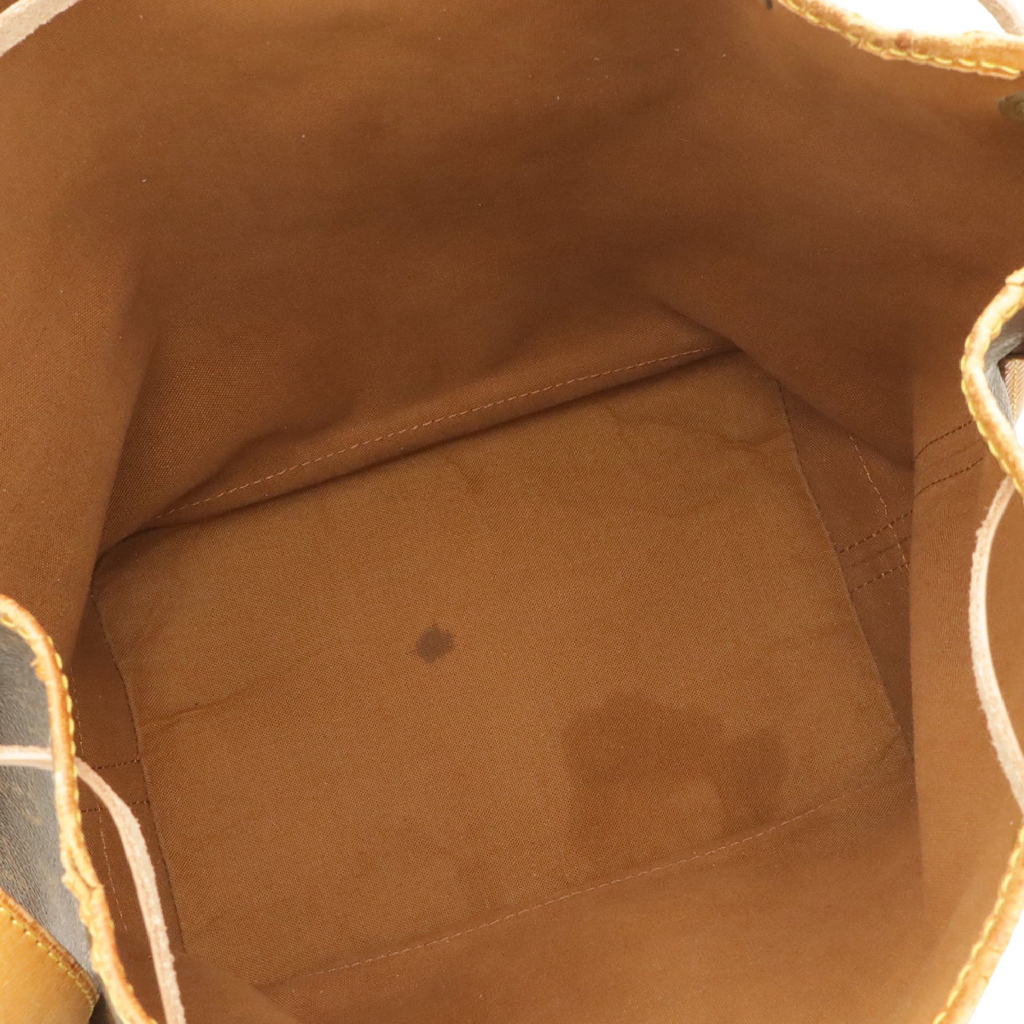 Louis Vuitton Brown Monogram Canvas Shoulder Bag (Pre-Owned)