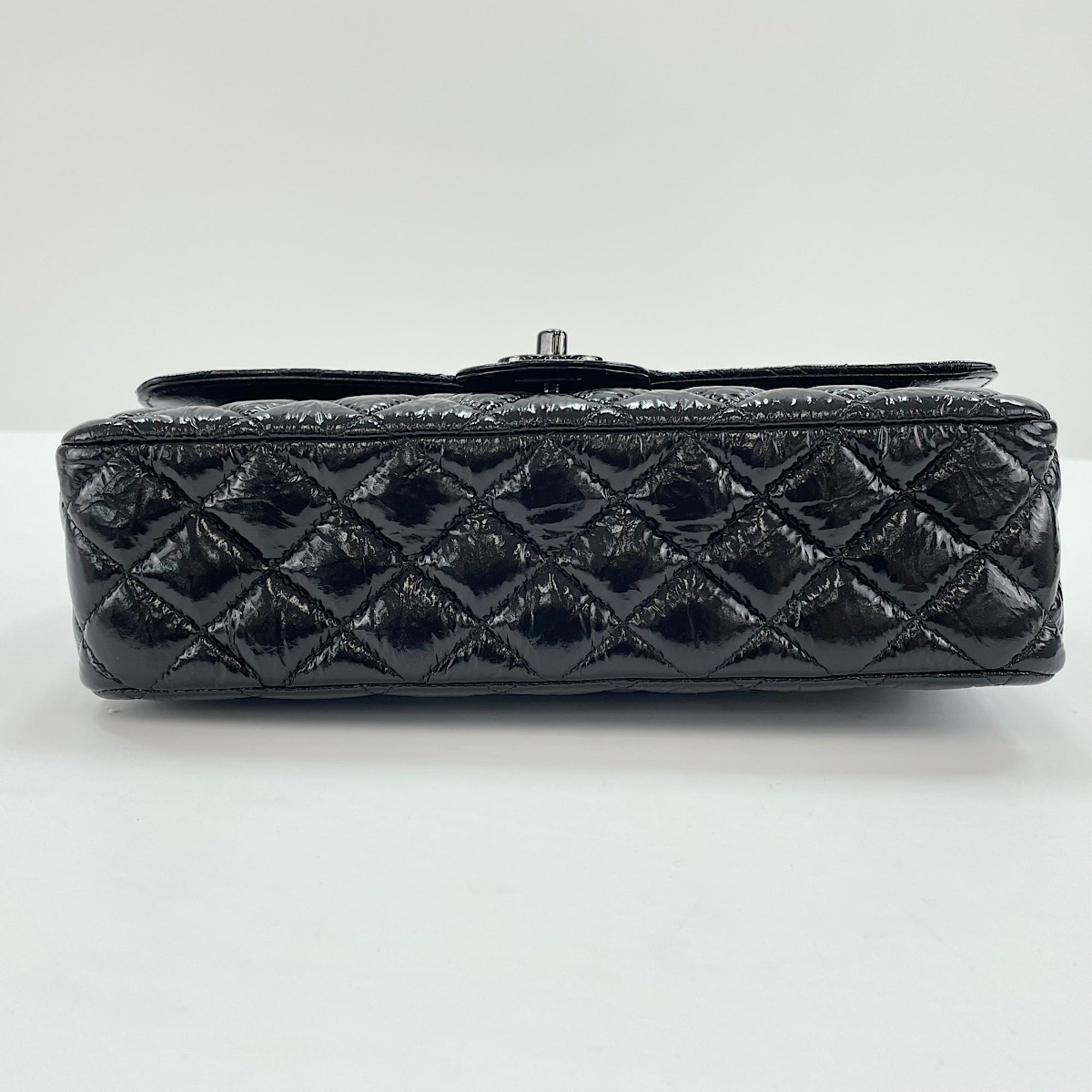 Chanel Matelasse Black Pvc Shoulder Bag (Pre-Owned)
