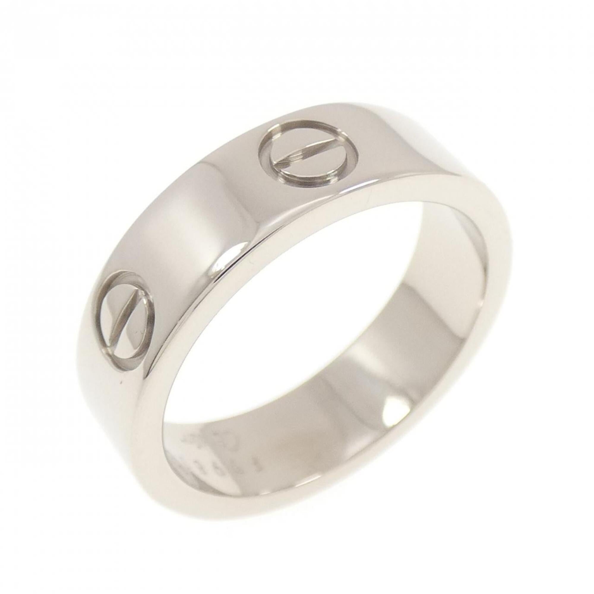 Cartier White Gold White Gold (18K) Band Ring (Pre-Owned)