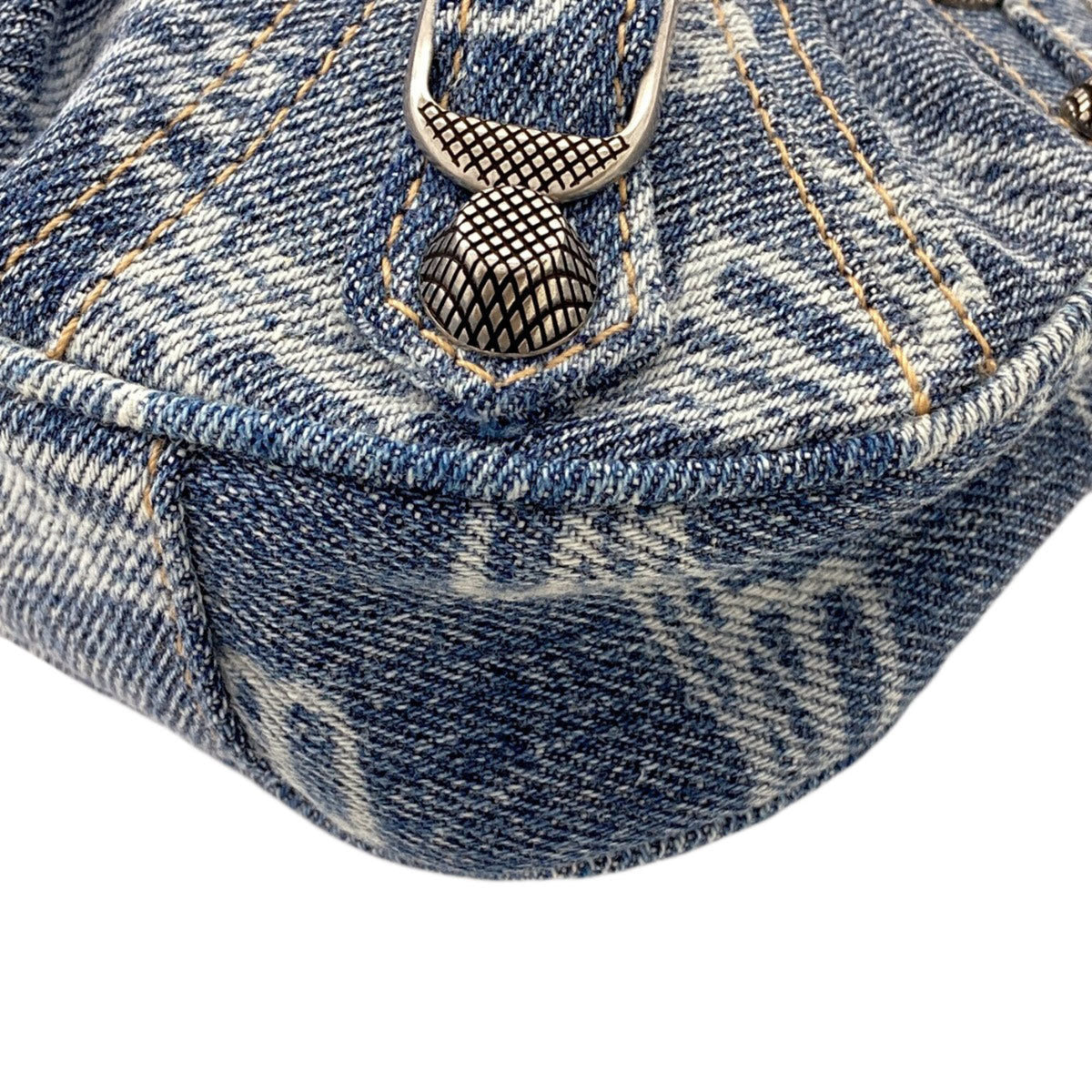 Balenciaga Blue Denim Handbag (Pre-Owned)