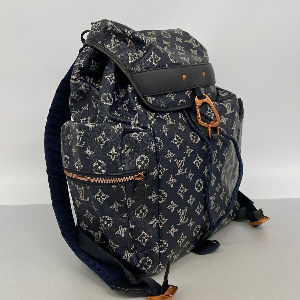 Louis Vuitton Navy Backpack (Pre-Owned)
