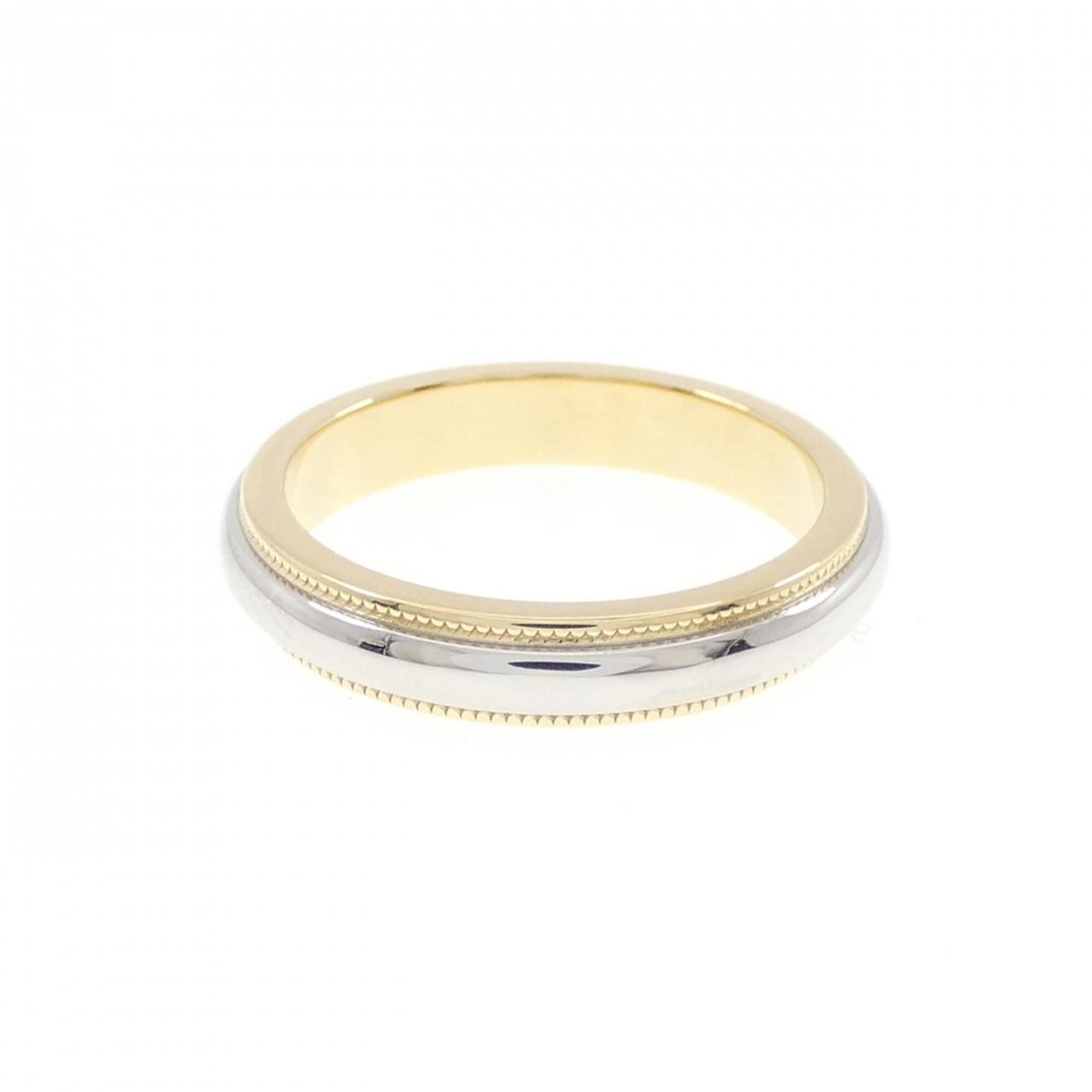 Tiffany Yellow Gold (18K) Platinum 950 Band Ring (Pre-Owned)