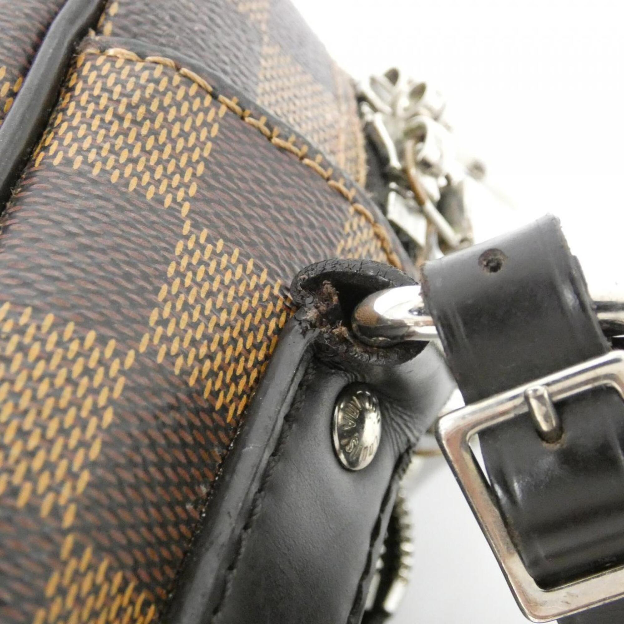 Louis Vuitton Ebene Coated Canvas Shoulder Bag (Pre-Owned)