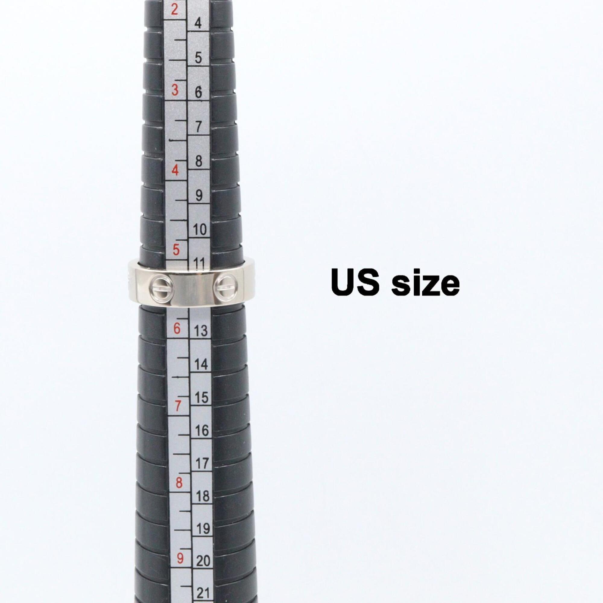 Cartier Silver White Gold (18K) Band Ring (Pre-Owned)