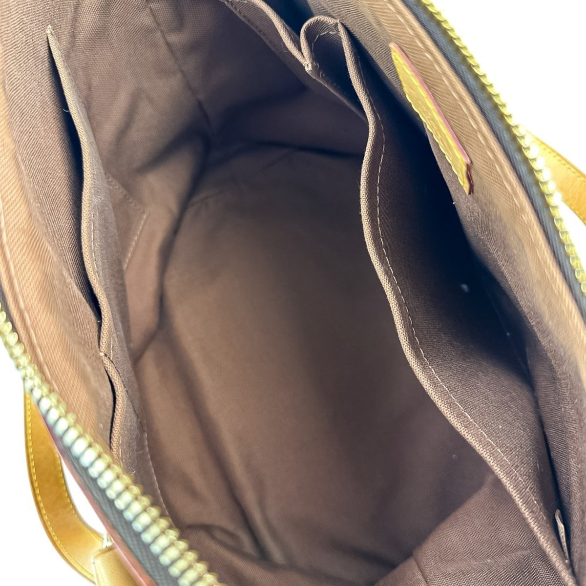 Louis Vuitton Brown Monogram Shoulder Bag Tote Bag (Pre-Owned)