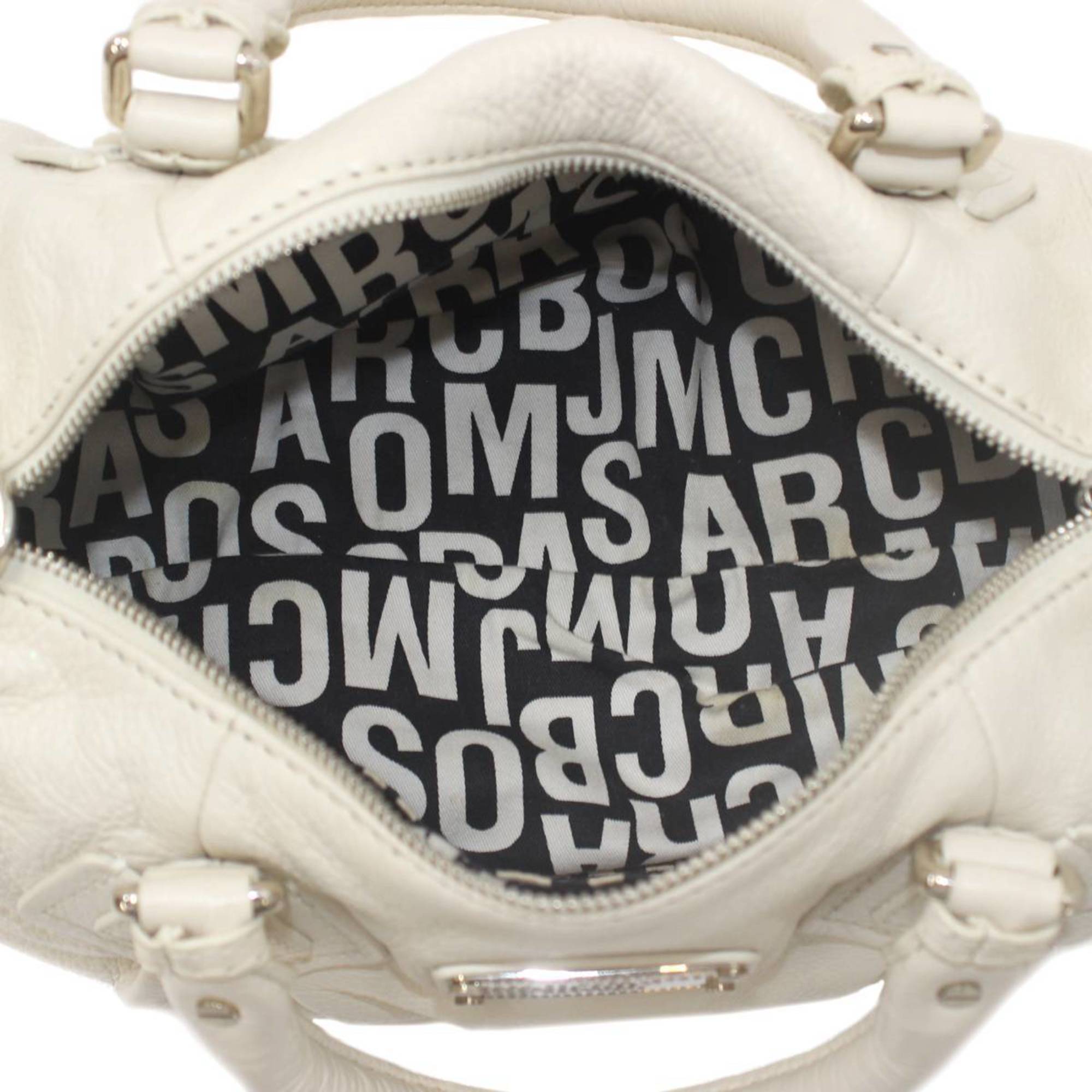 Marc By Marc Jacobs Off-White Handbag Shoulder Bag (Pre-Owned)