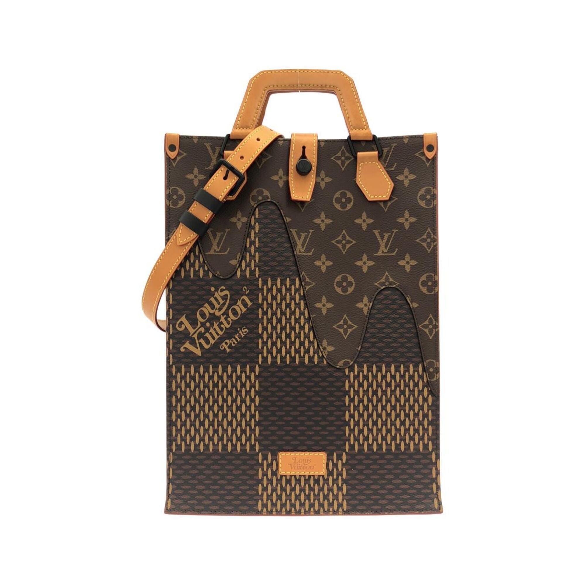 Louis Vuitton Damier Ebene Coated Canvas Handbag (Pre-Owned)